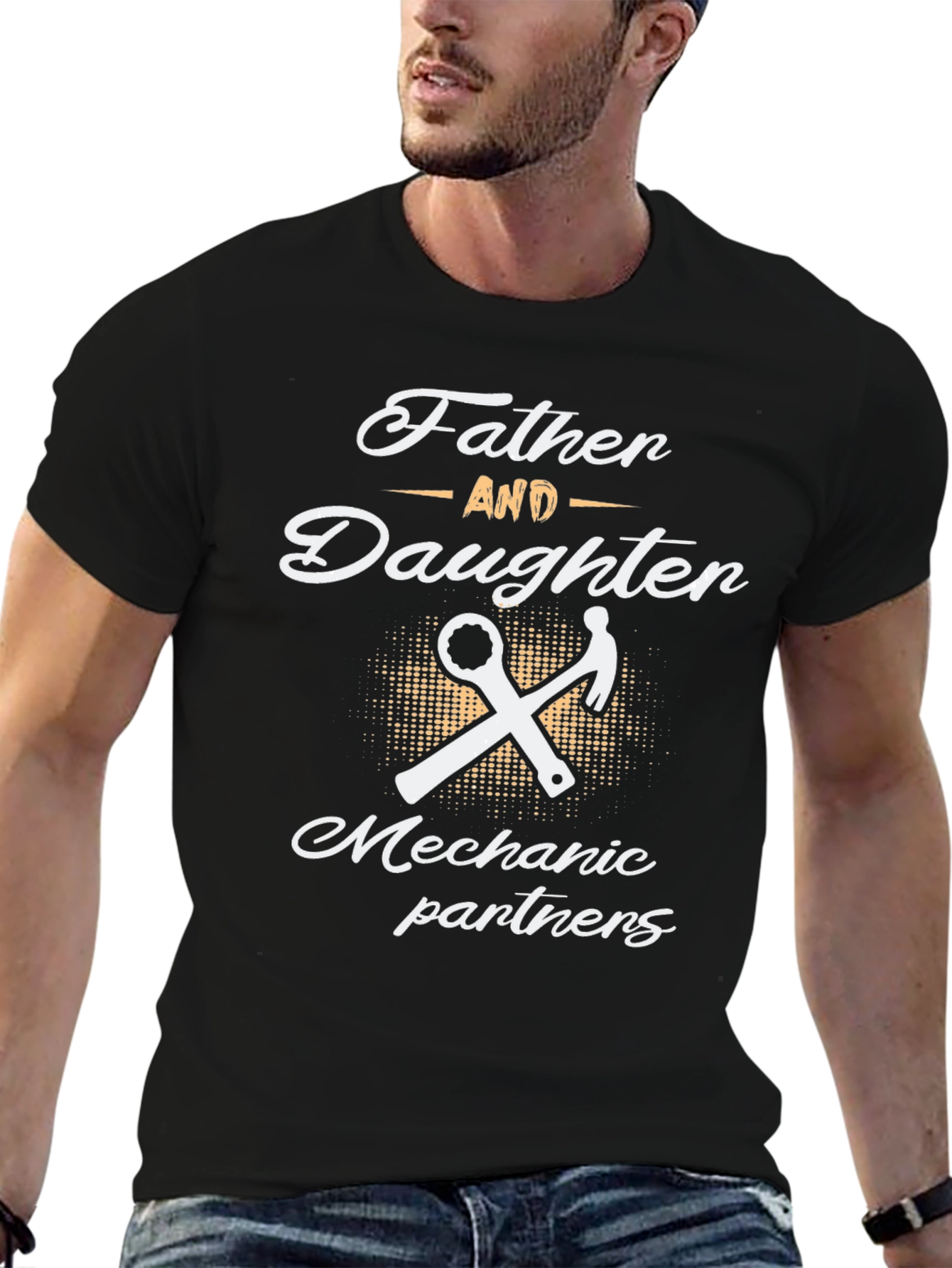 Father and Daughter Mechanic Partners T-Shirt
