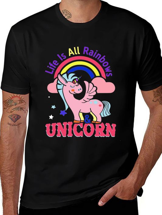 Life is All Rainbows Unicorn T-Shirt
