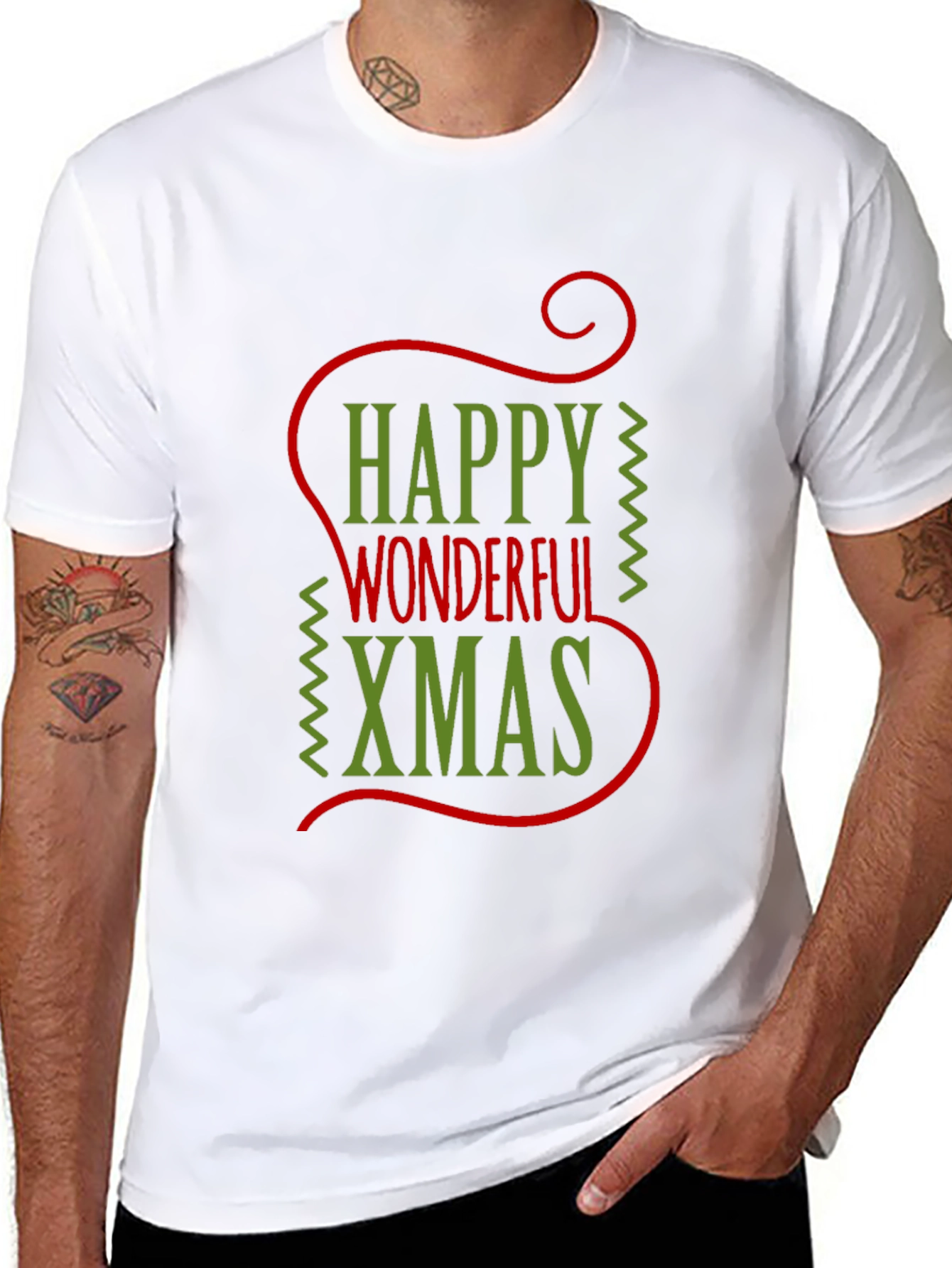 Happy Wonderful Xmas Graphic Tee