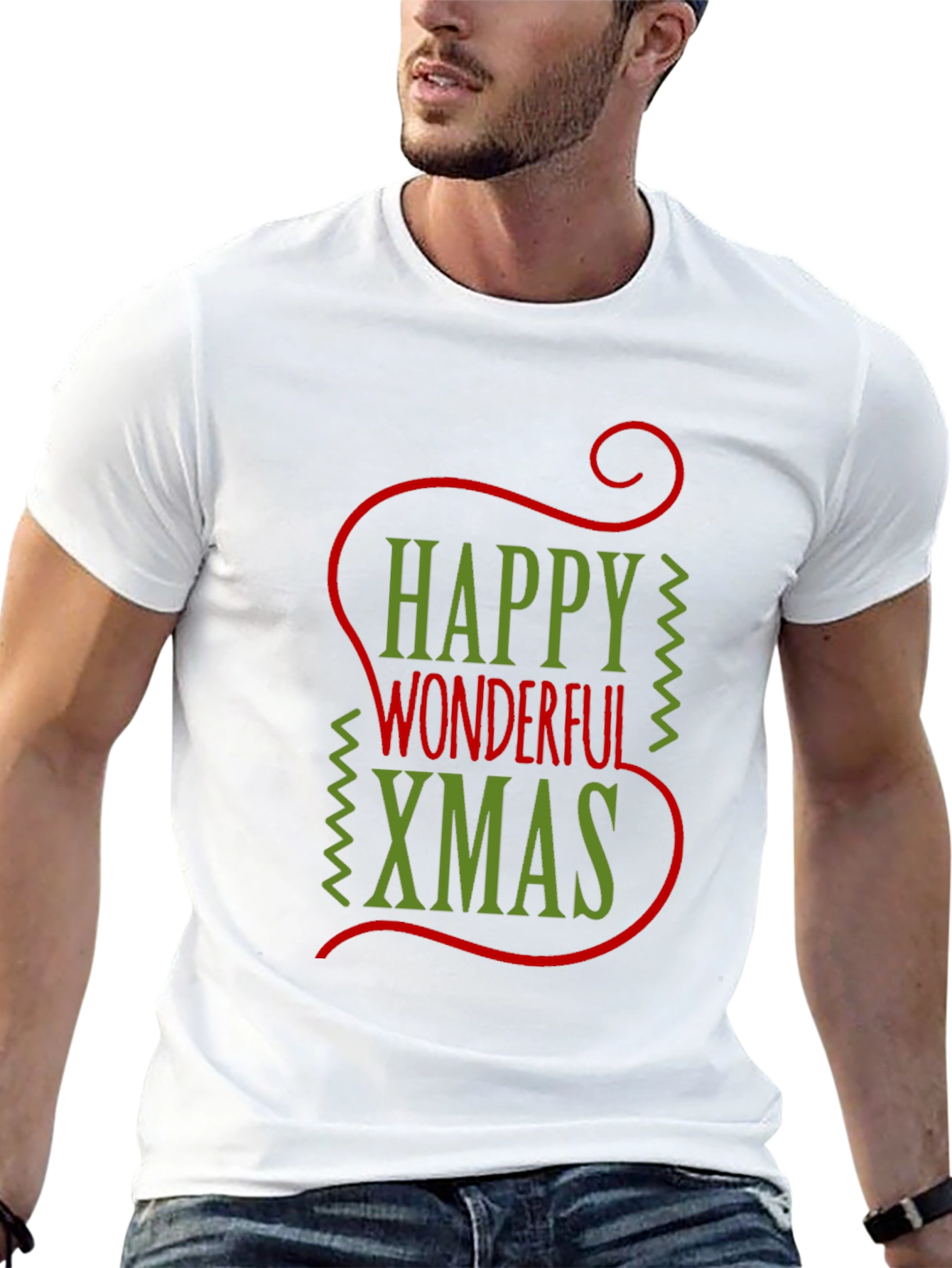 Happy Wonderful Xmas Graphic Tee