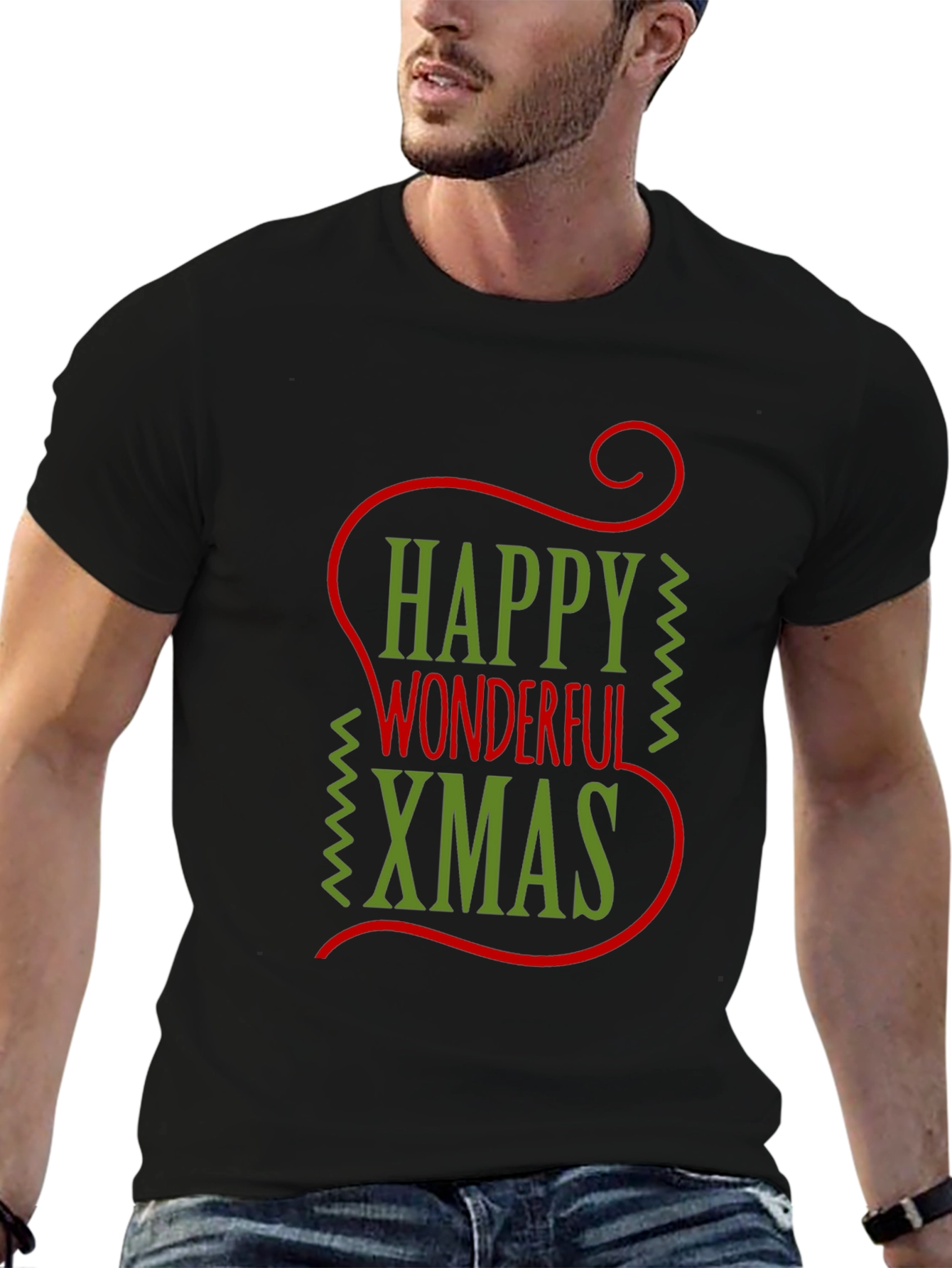 Happy Wonderful Xmas Graphic Tee
