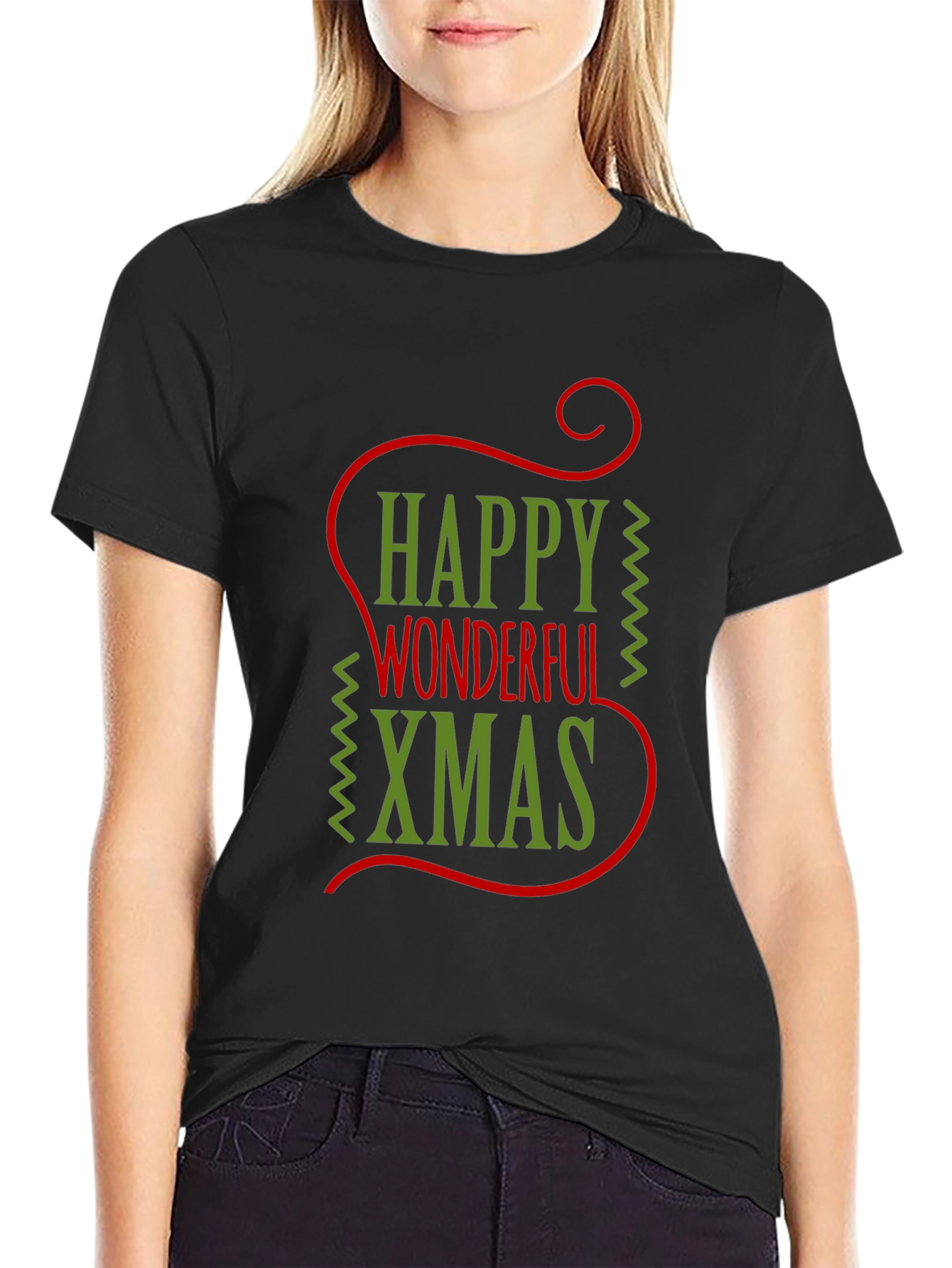 Happy Wonderful Xmas Graphic Tee