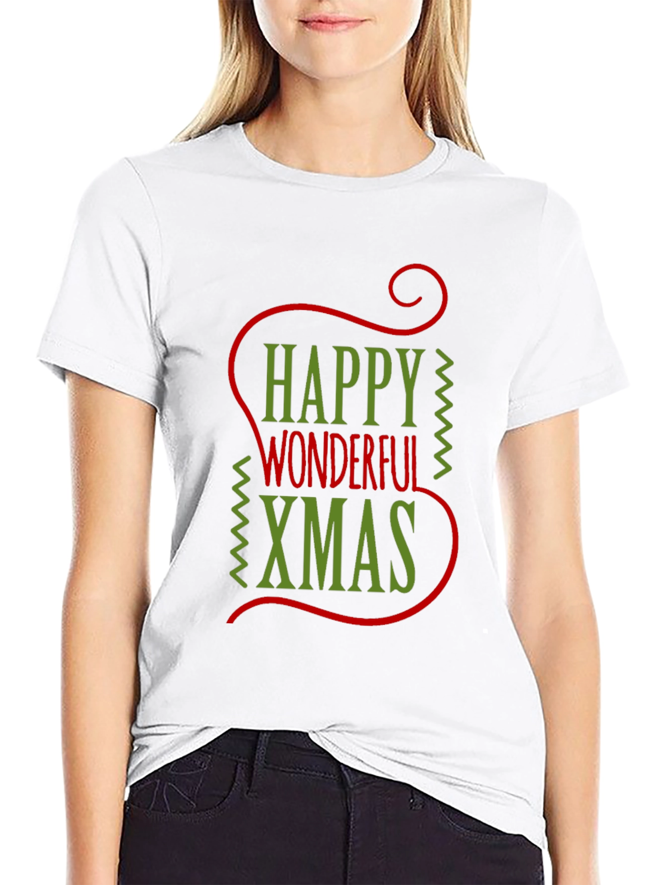 Happy Wonderful Xmas Graphic Tee