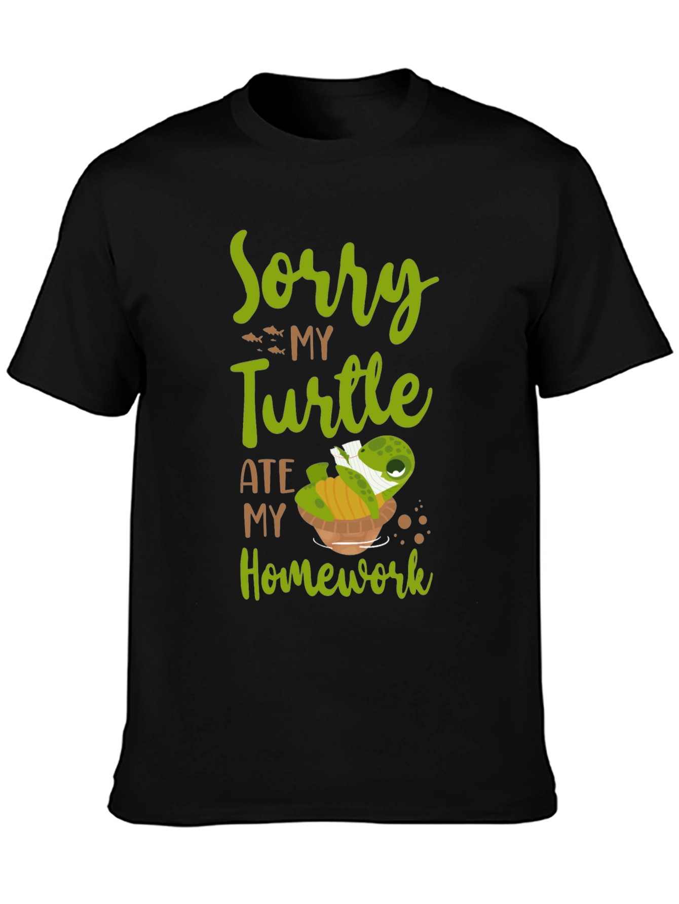 Sorry My Turtle Ate My Homework T-Shirt