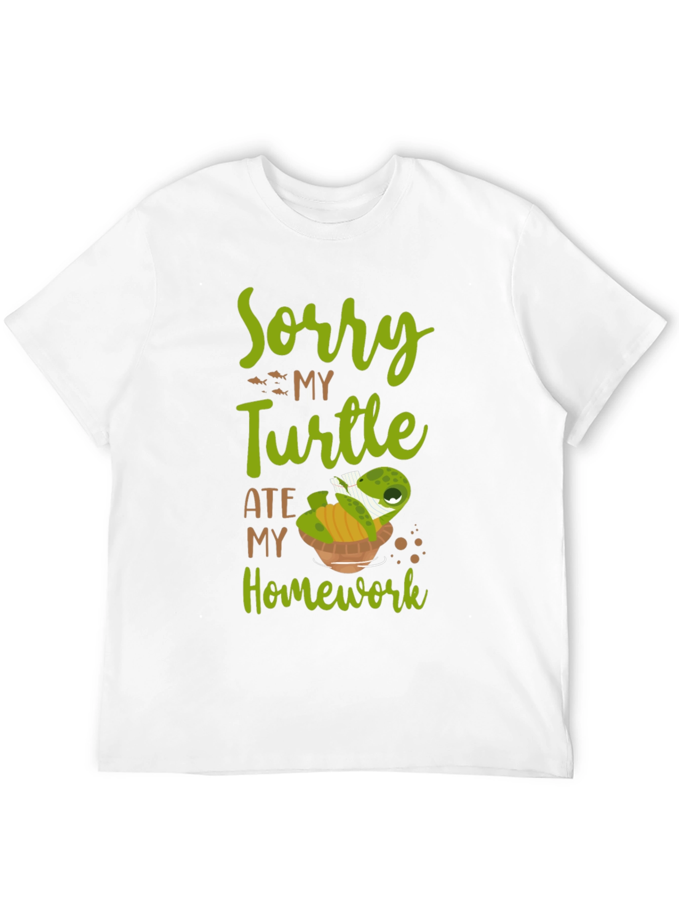 Sorry My Turtle Ate My Homework T-Shirt