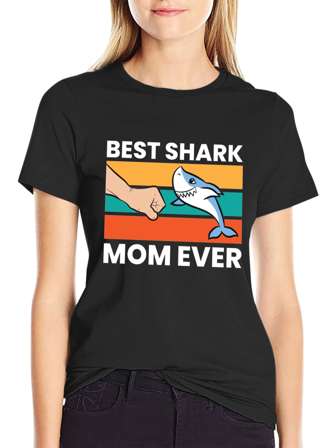 Best Shark Mom Ever T-Shirt