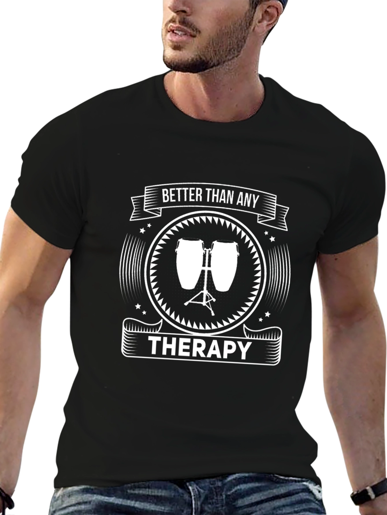 Better Than Any Therapy Music T-Shirt