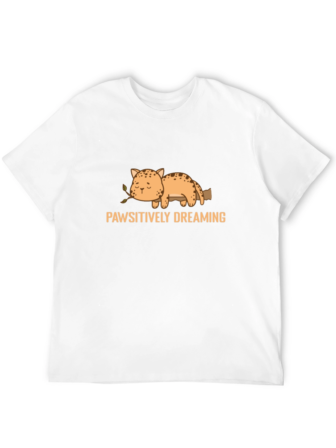 Pawsitively Dreaming Cat T-Shirt