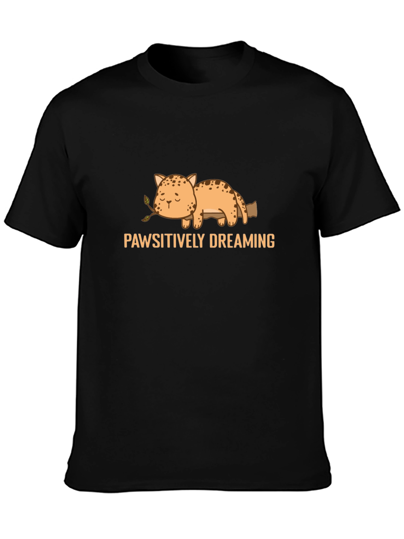 Pawsitively Dreaming Cat T-Shirt
