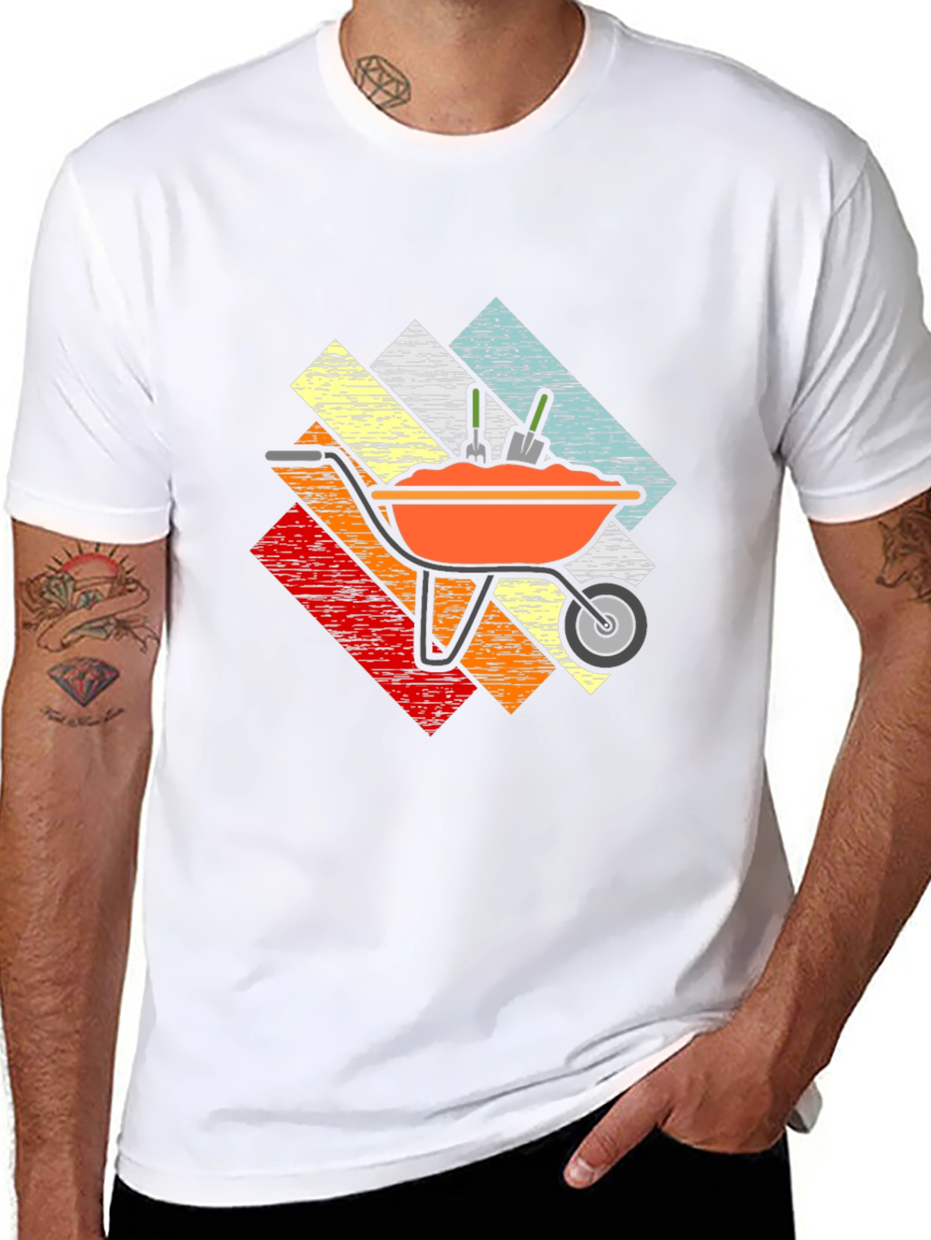 Gardening Wheelbarrow T-Shirt