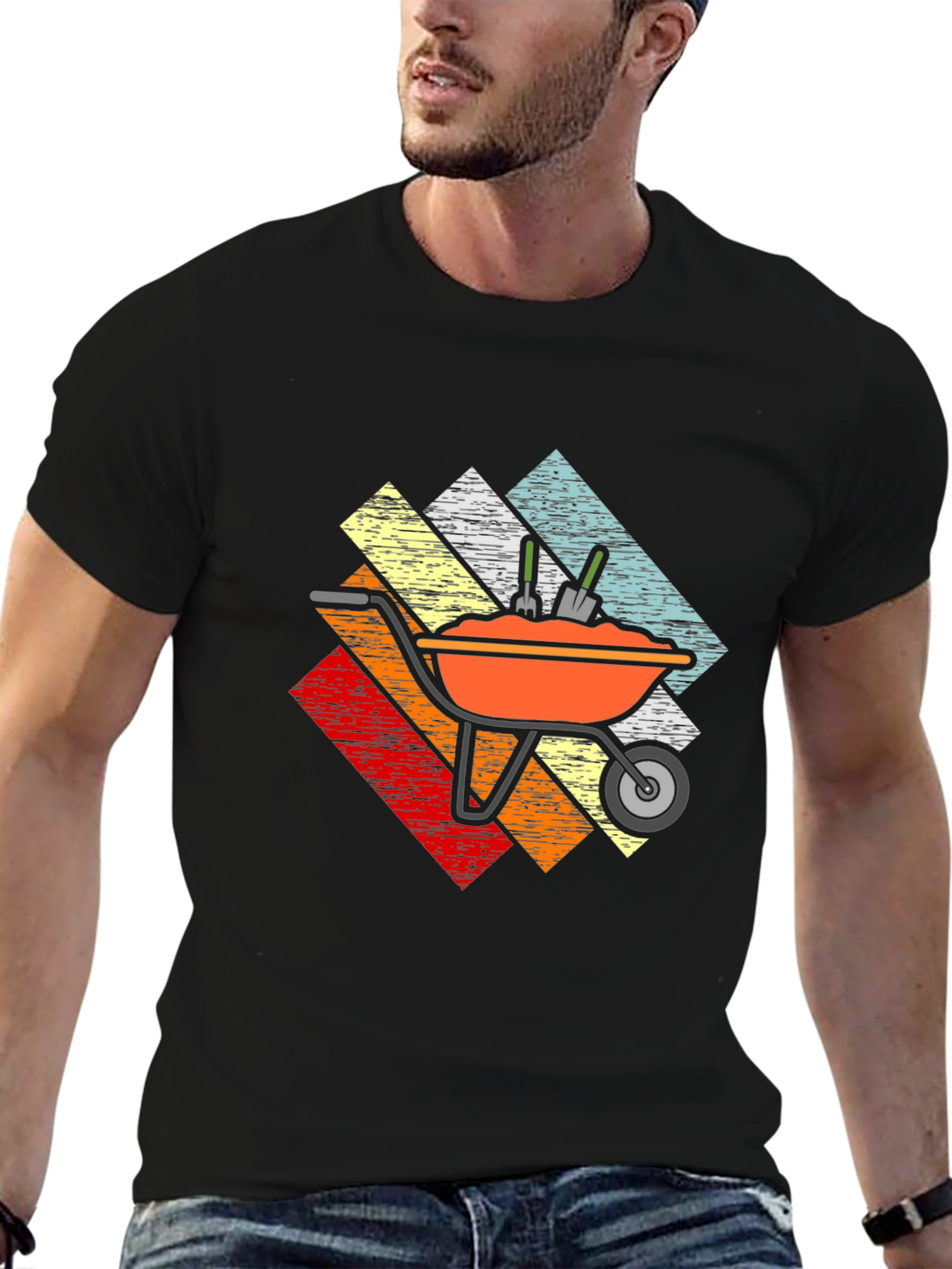 Gardening Wheelbarrow T-Shirt