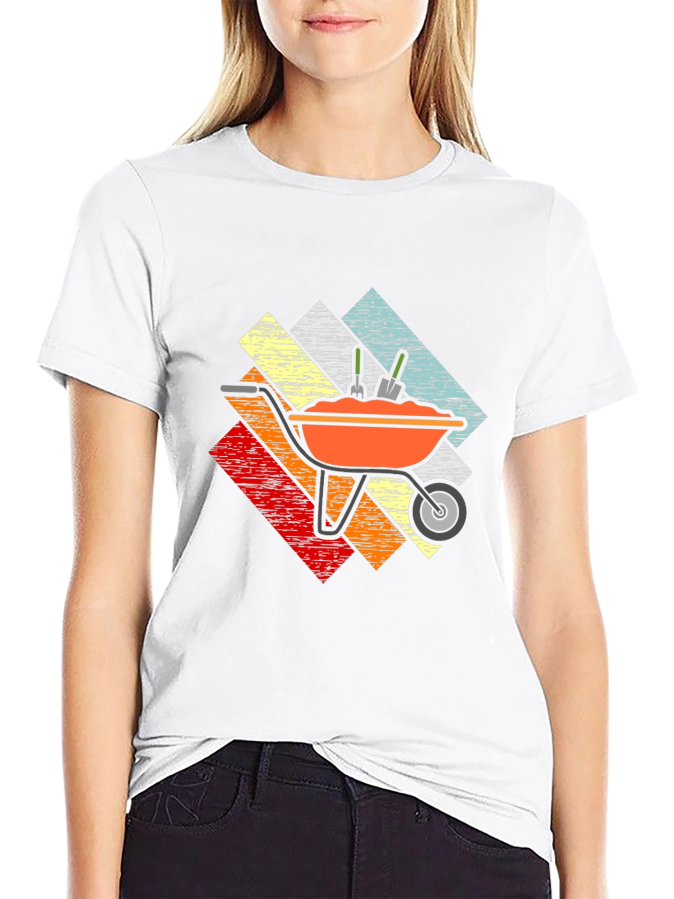 Gardening Wheelbarrow T-Shirt