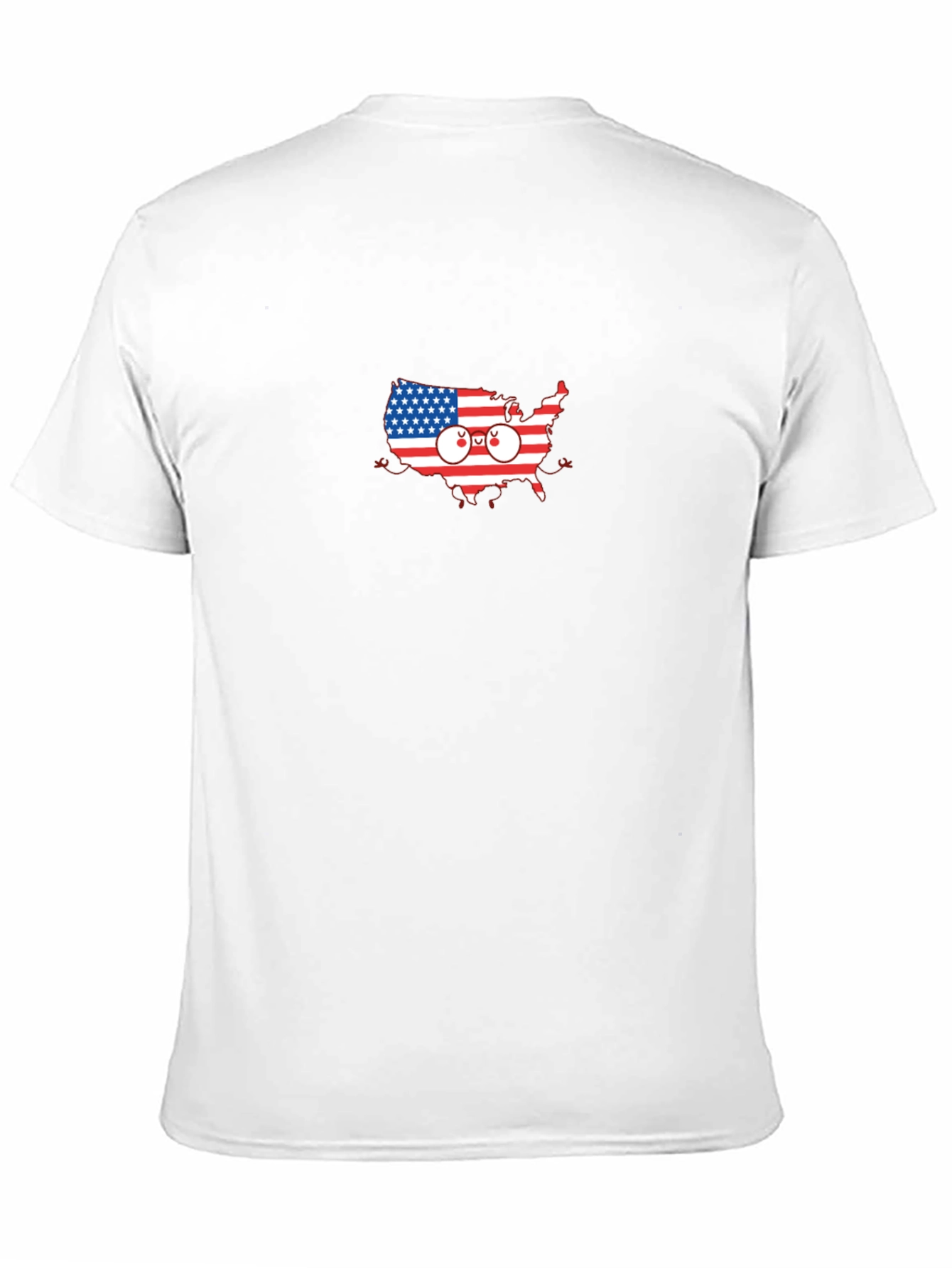 USA Map T-Shirt - Novelty Graphic Tee