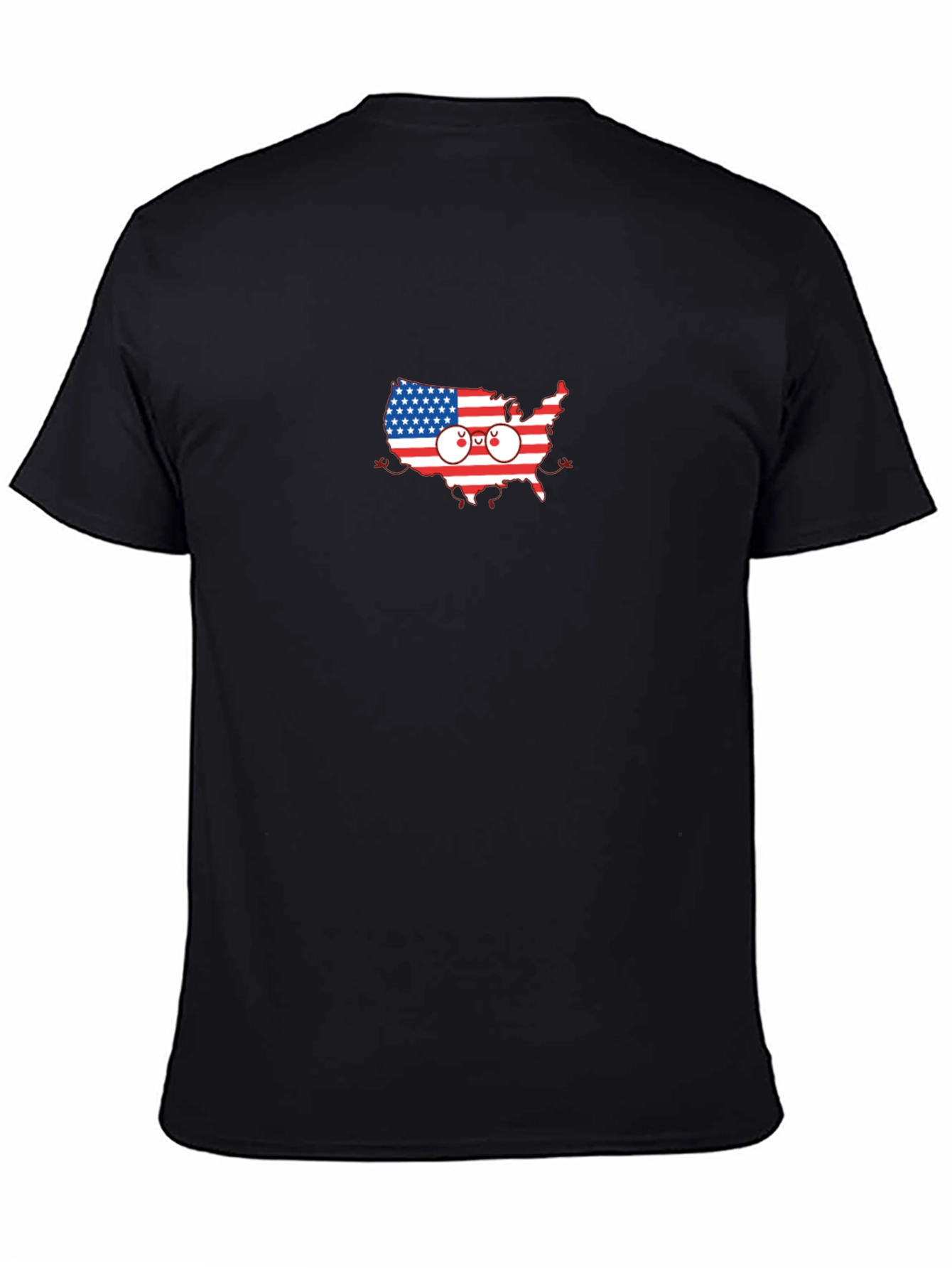USA Map T-Shirt - Novelty Graphic Tee