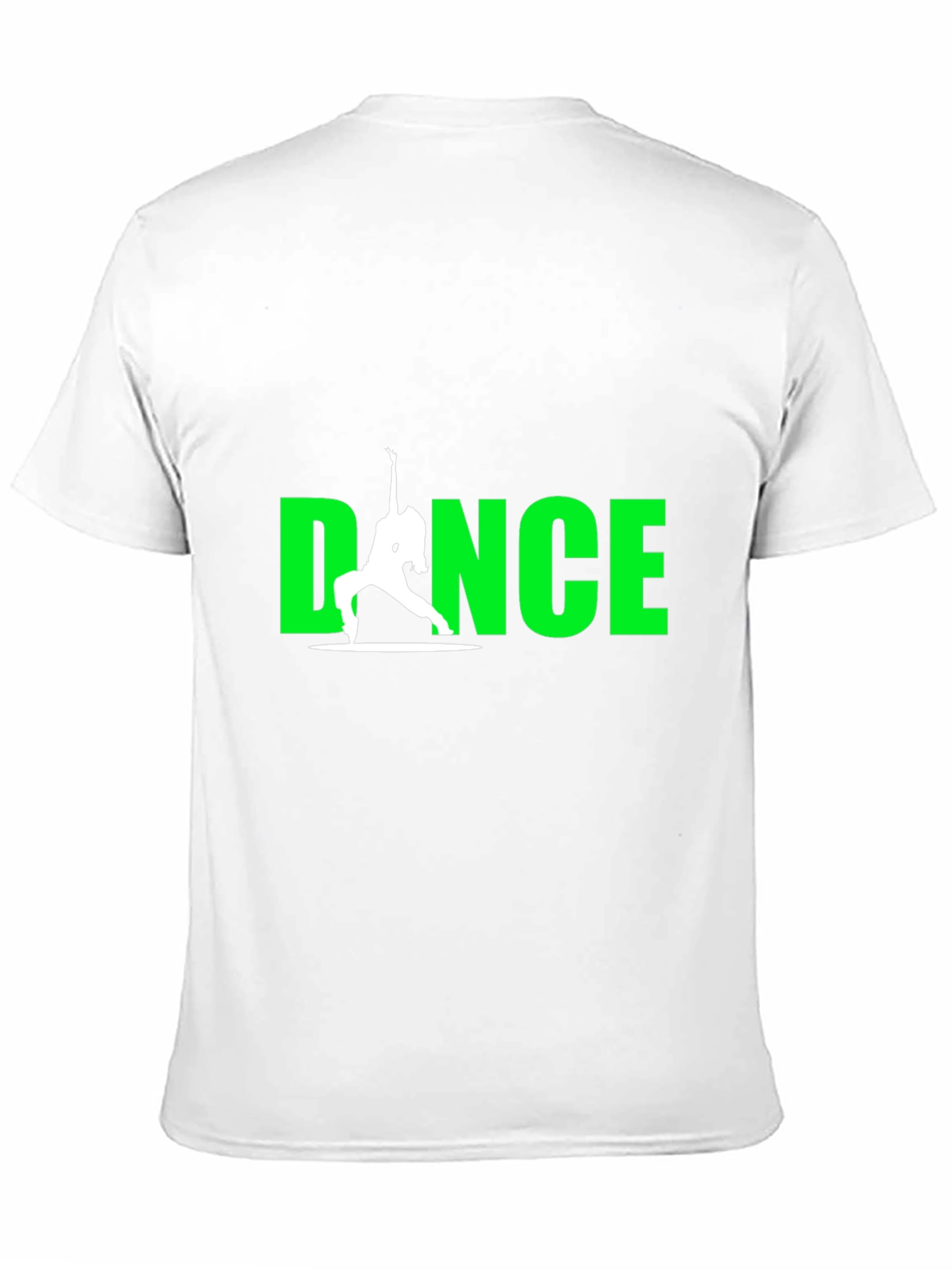 Dance Silhouette Graphic Black Tee
