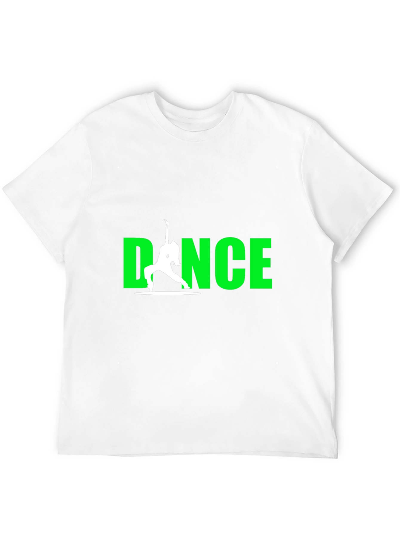 Dance Silhouette Graphic Black Tee