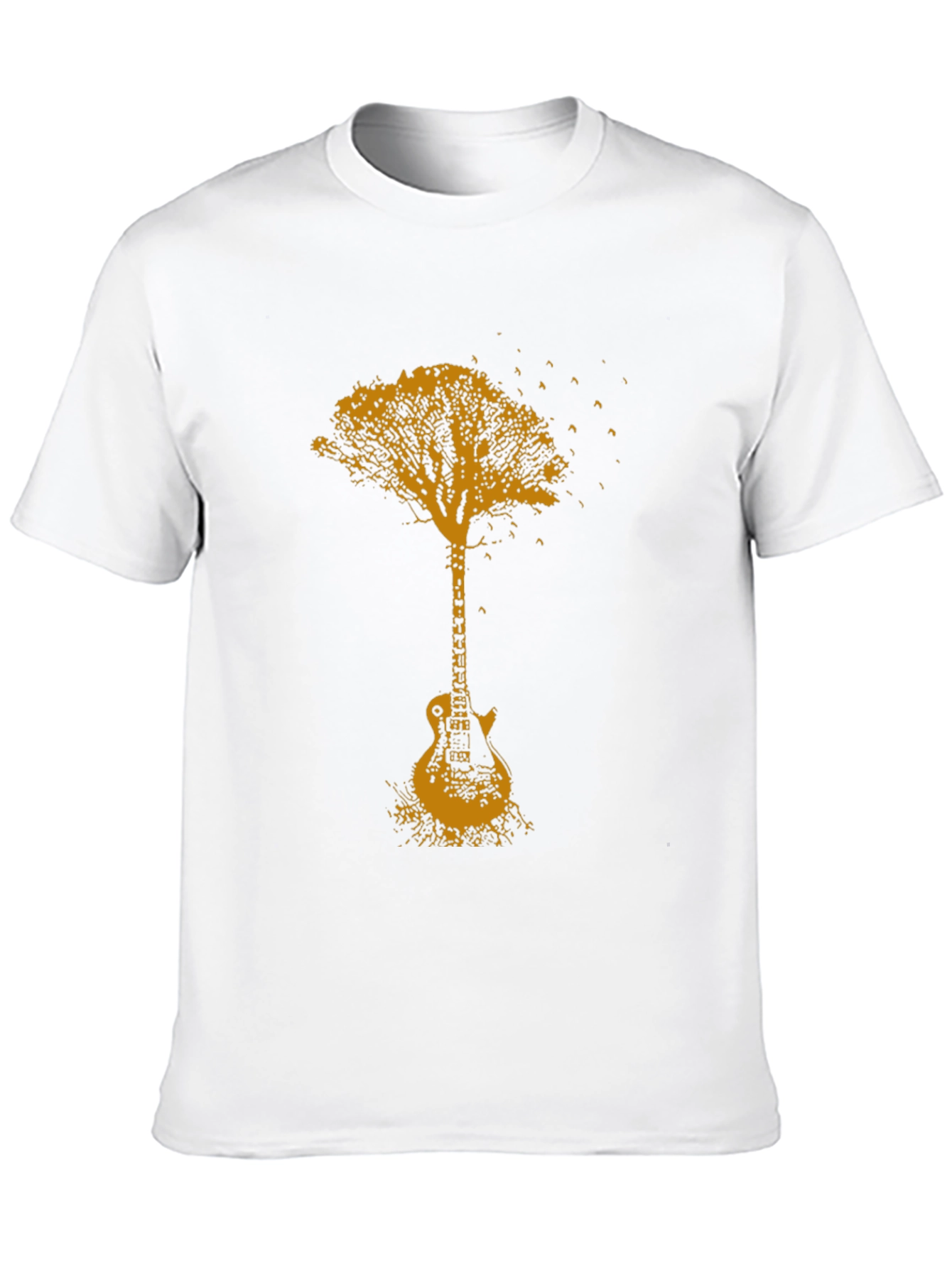 Guitar Tree Graphic T-Shirt - Music Lover Tee