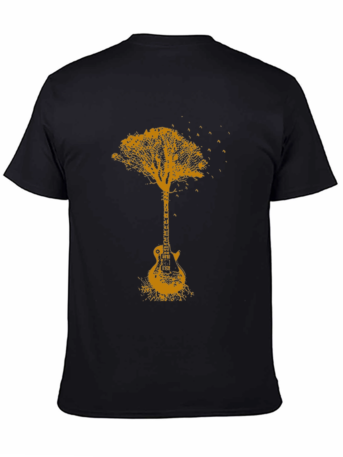 Guitar Tree Graphic T-Shirt - Music Lover Tee