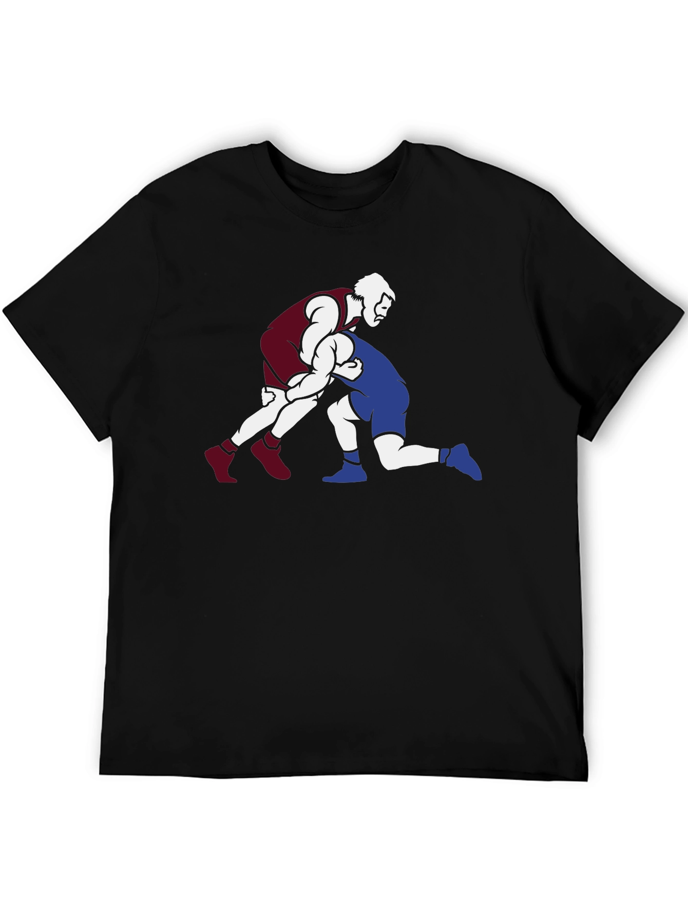 Wrestling Graphic T-Shirt