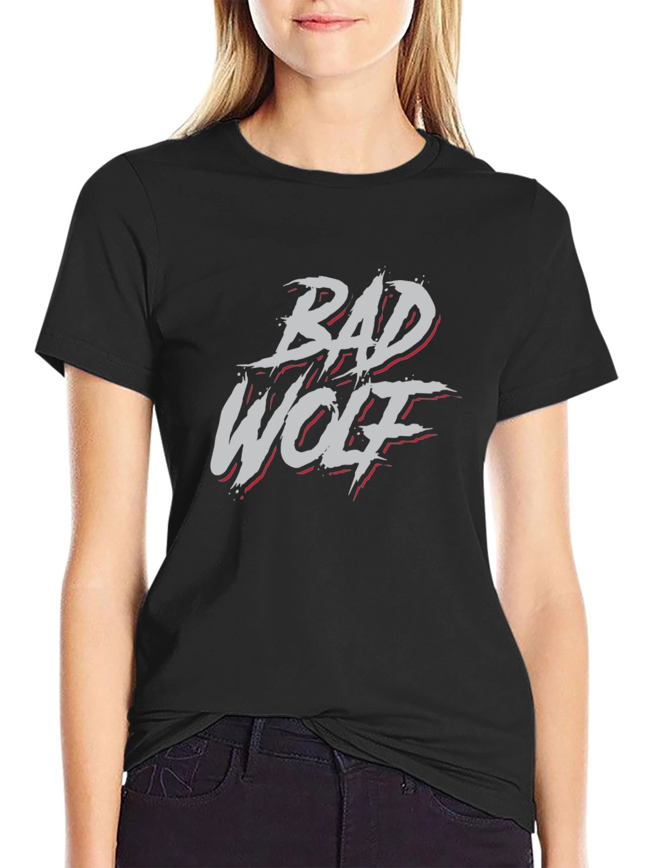 Bad Wolf Graphic Tee - Black T-Shirt