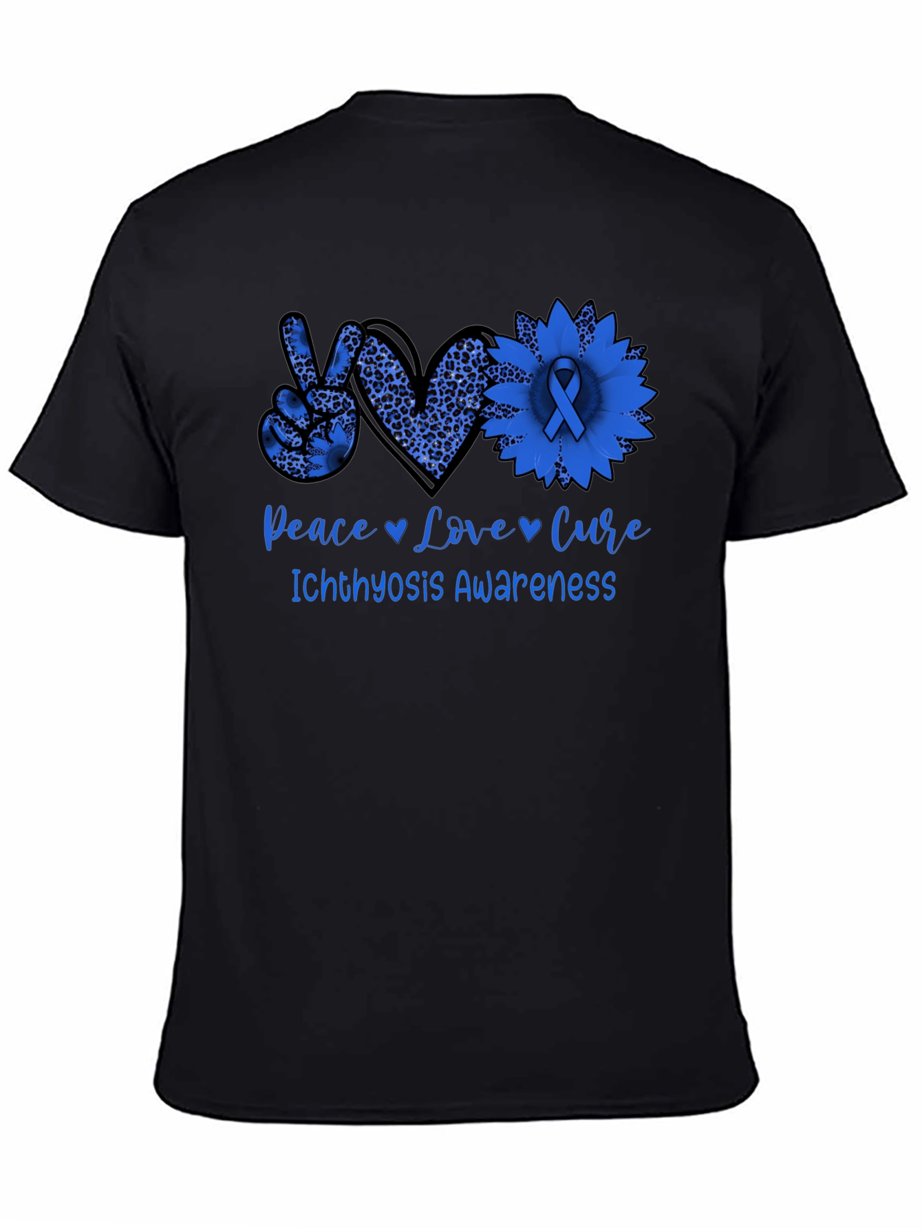 Ichthyosis Awareness Graphic T-Shirt