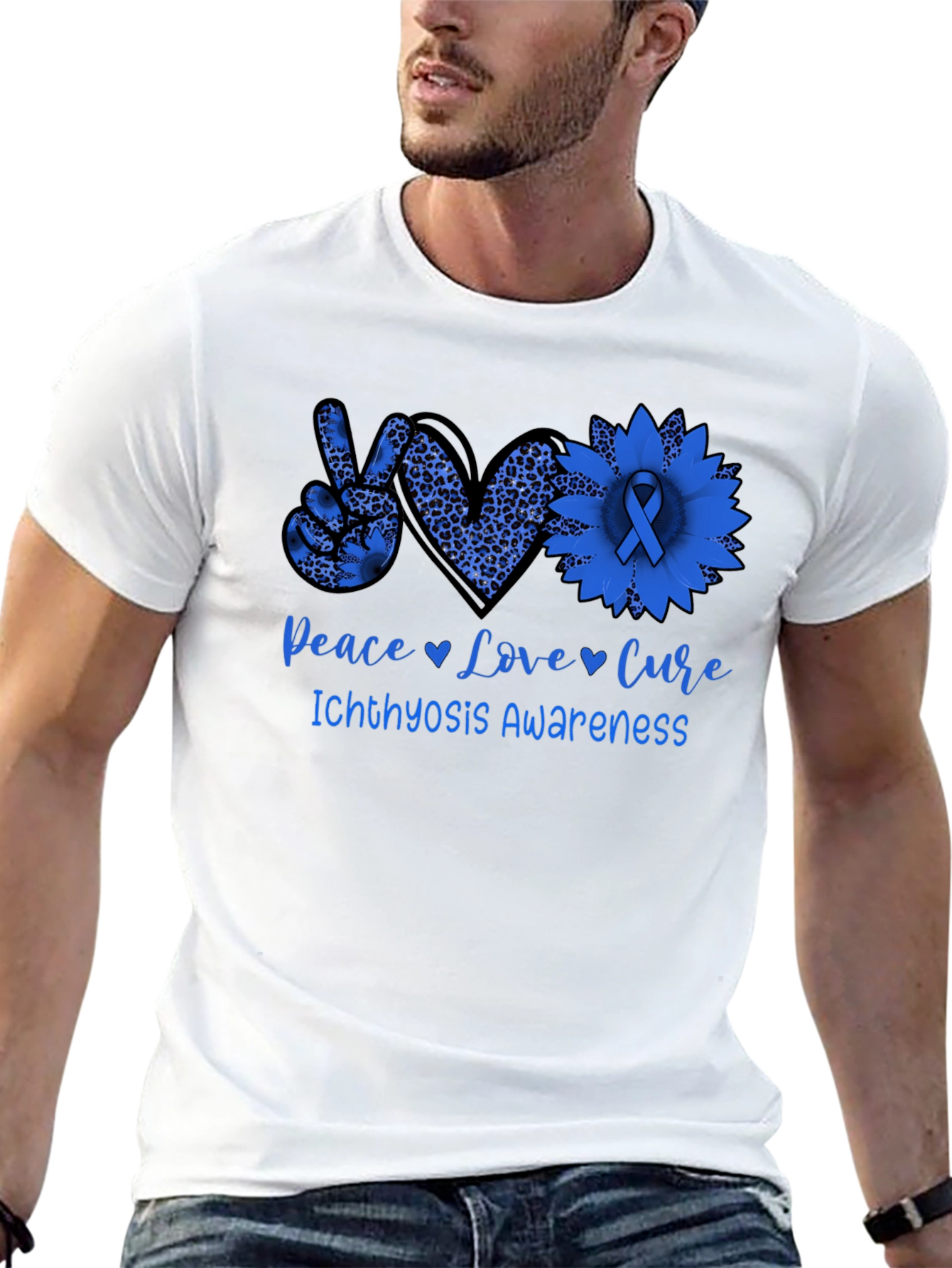 Ichthyosis Awareness Graphic T-Shirt