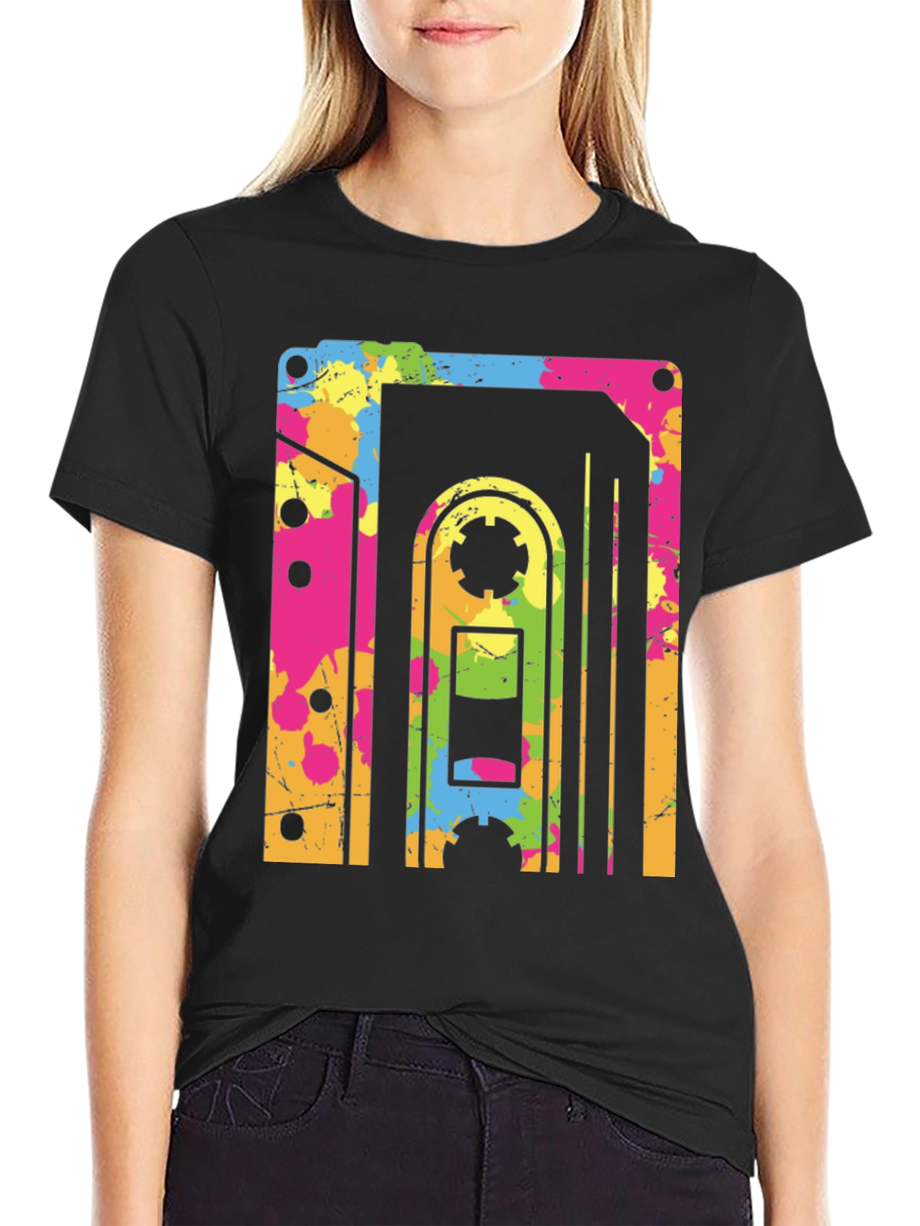 Retro 80s Cassette Tape Graphic Tee