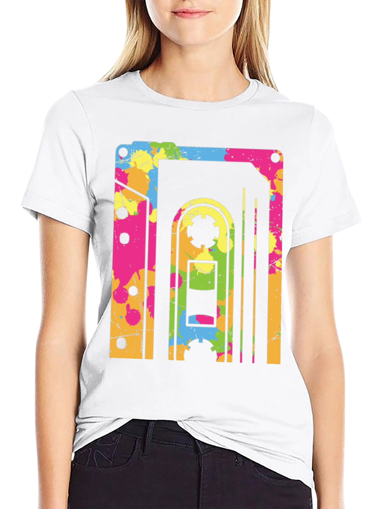 Retro 80s Cassette Tape Graphic Tee