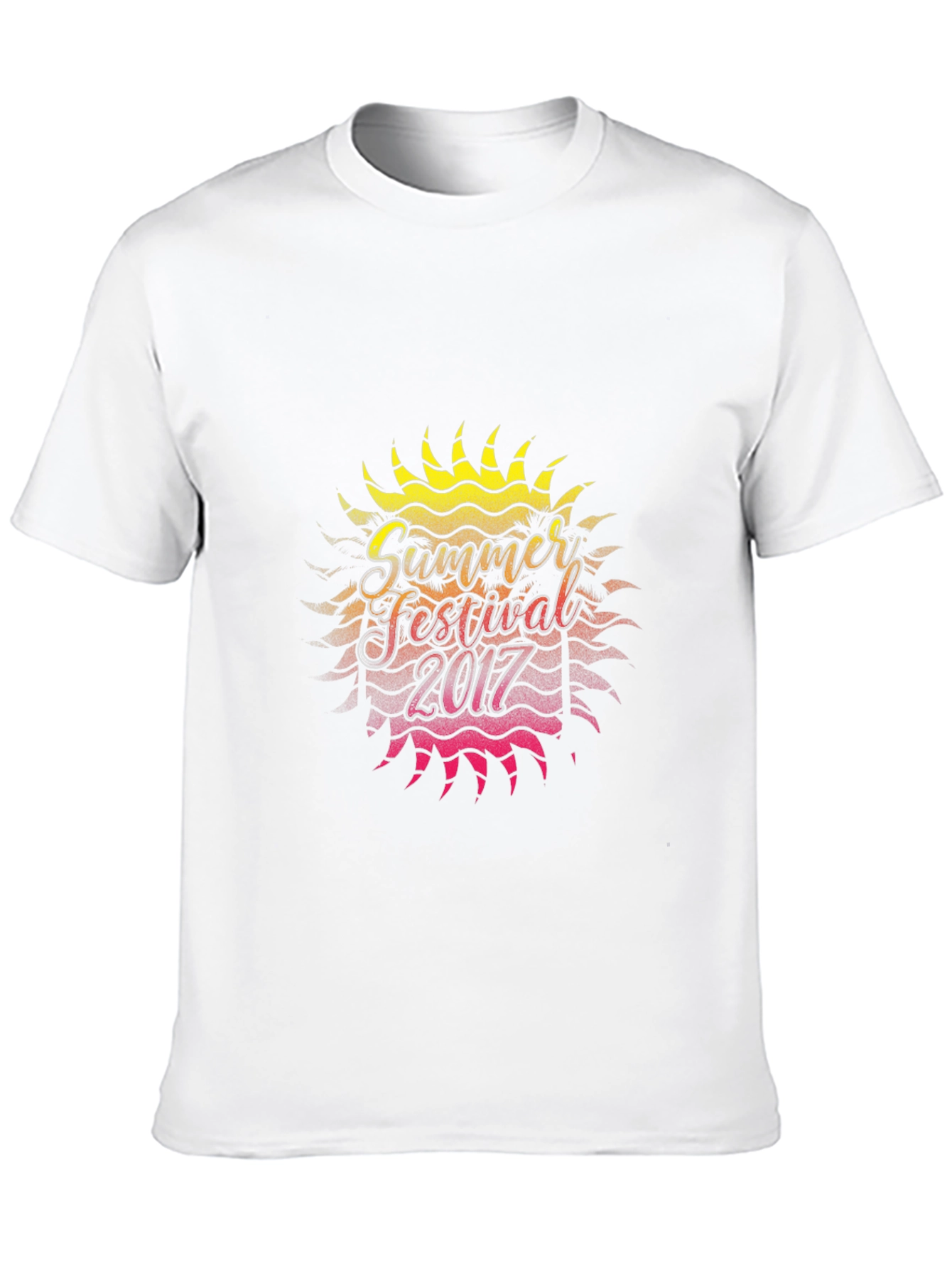 Summer Festival 2017 Graphic Black T-Shirt