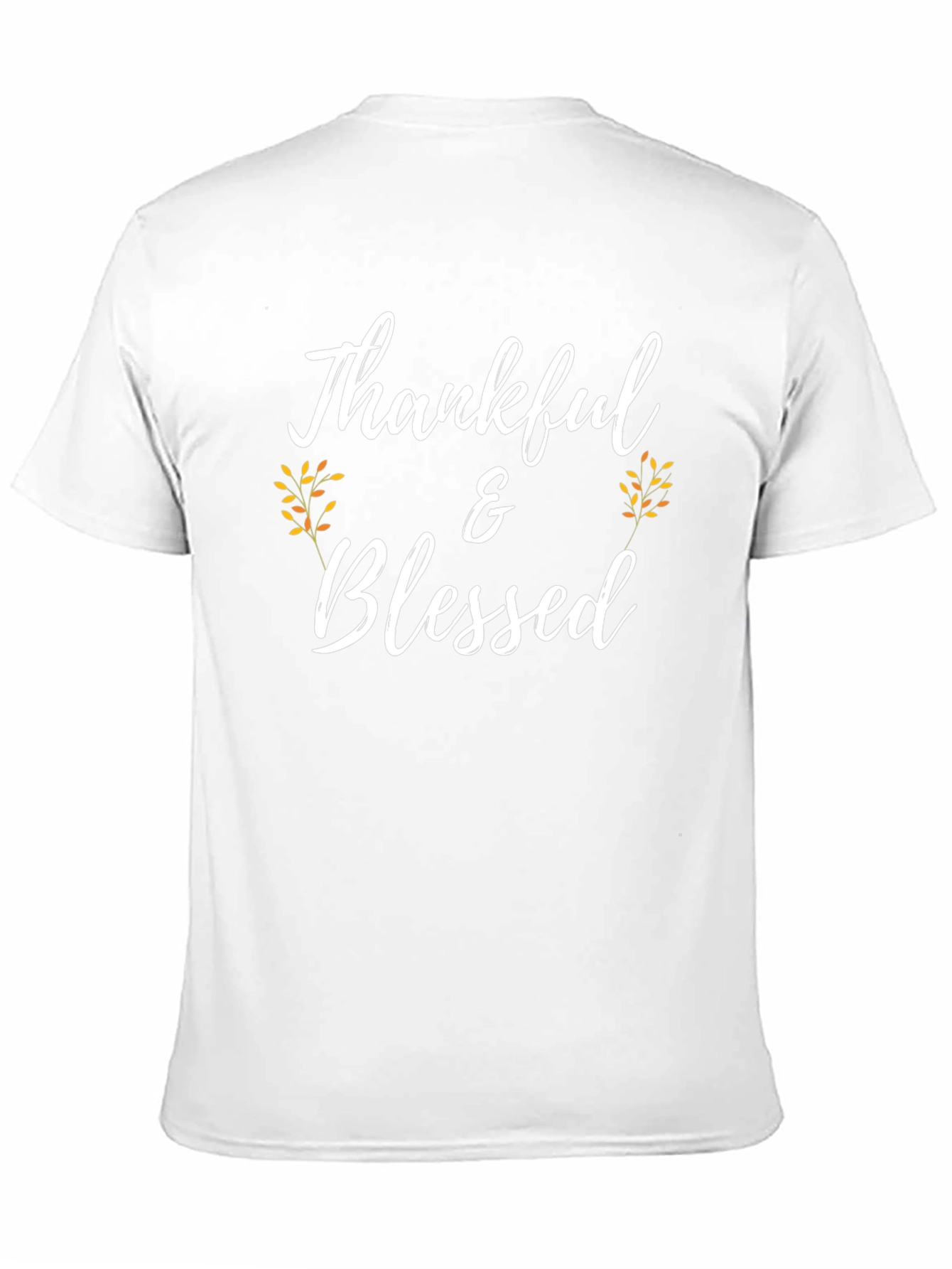 Thankful & Blessed Graphic T-Shirt