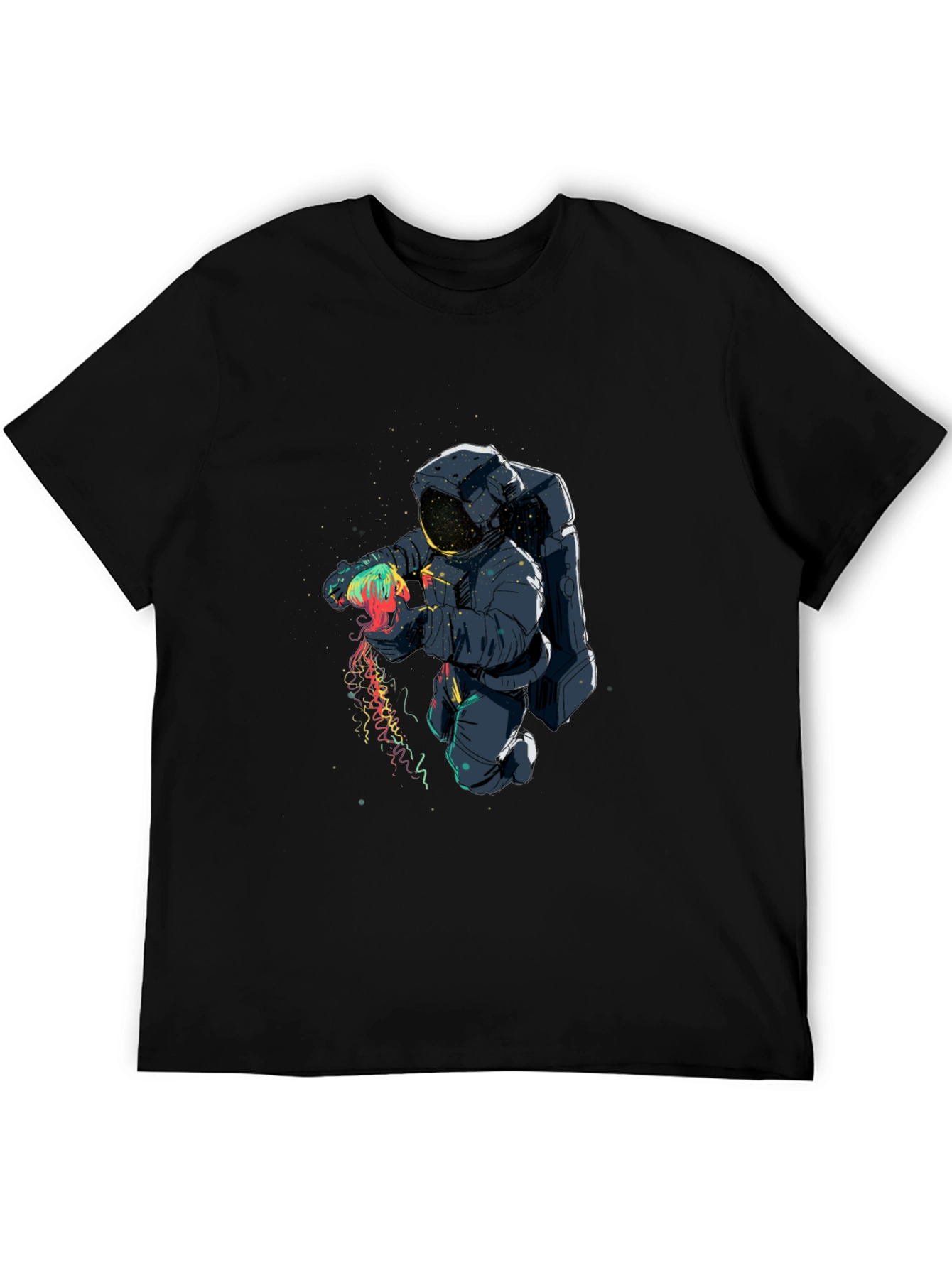 Astronaut Jellyfish Graphic T-Shirt