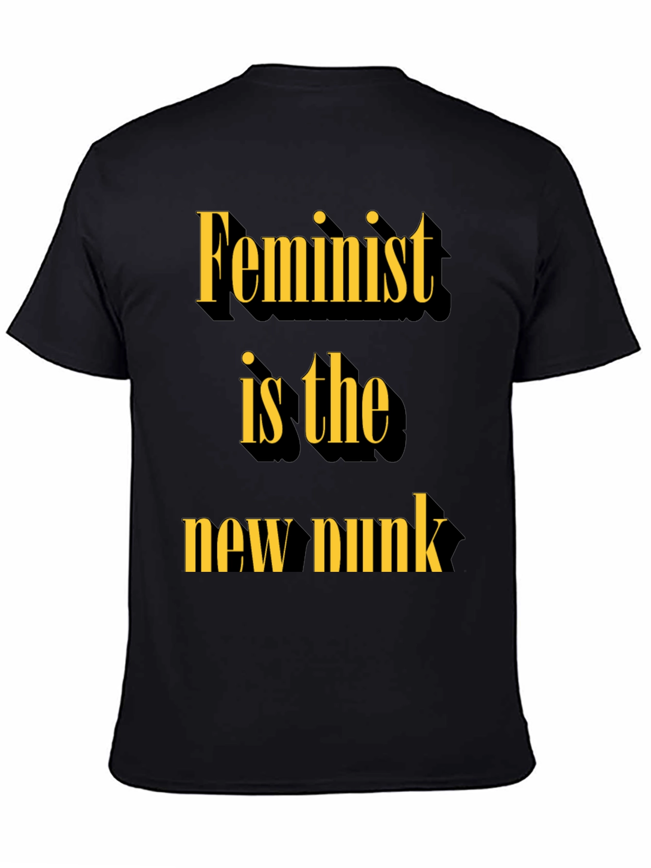 Feminist is the New Punk Slogan Tee