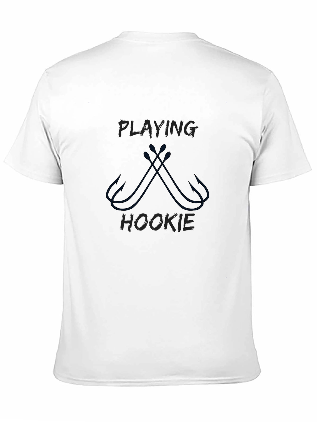 Playing Hookie Black T-Shirt