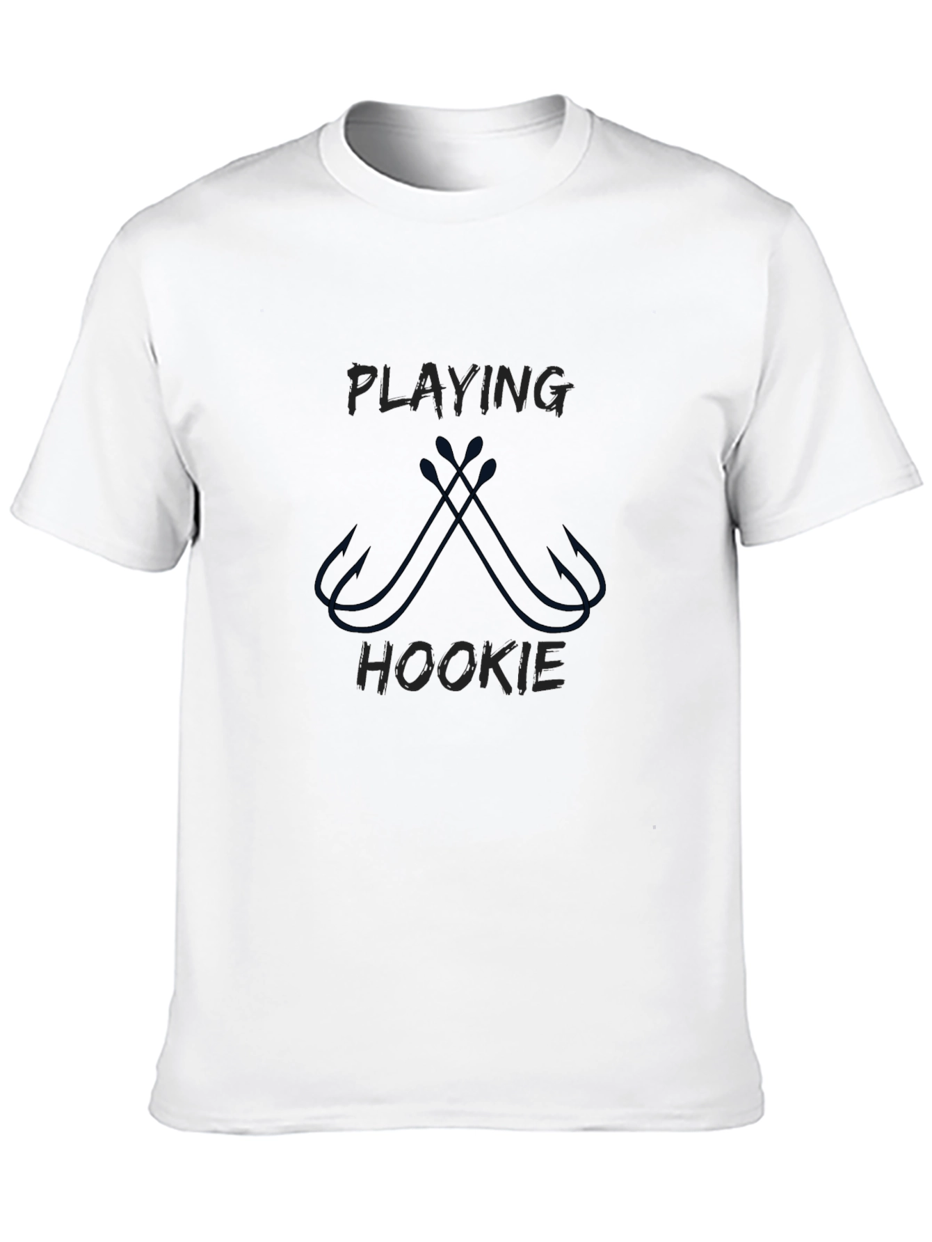 Playing Hookie Black T-Shirt
