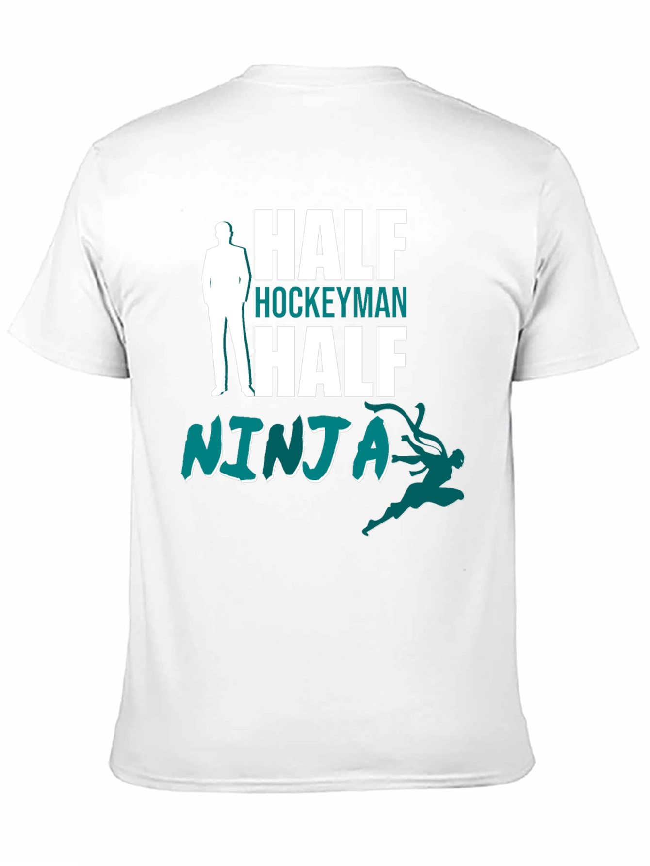 Half Hockeyman Half Ninja Graphic Tee