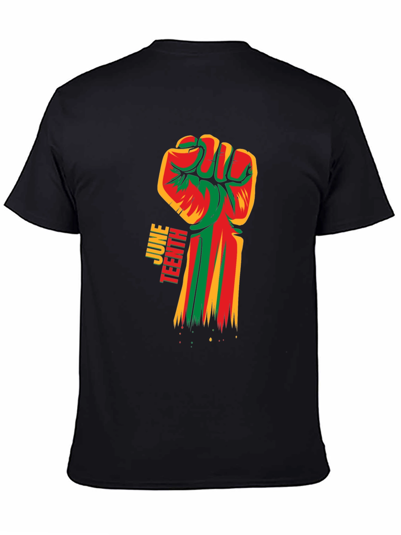 Juneteenth Fist T-Shirt - Black Pride Tee