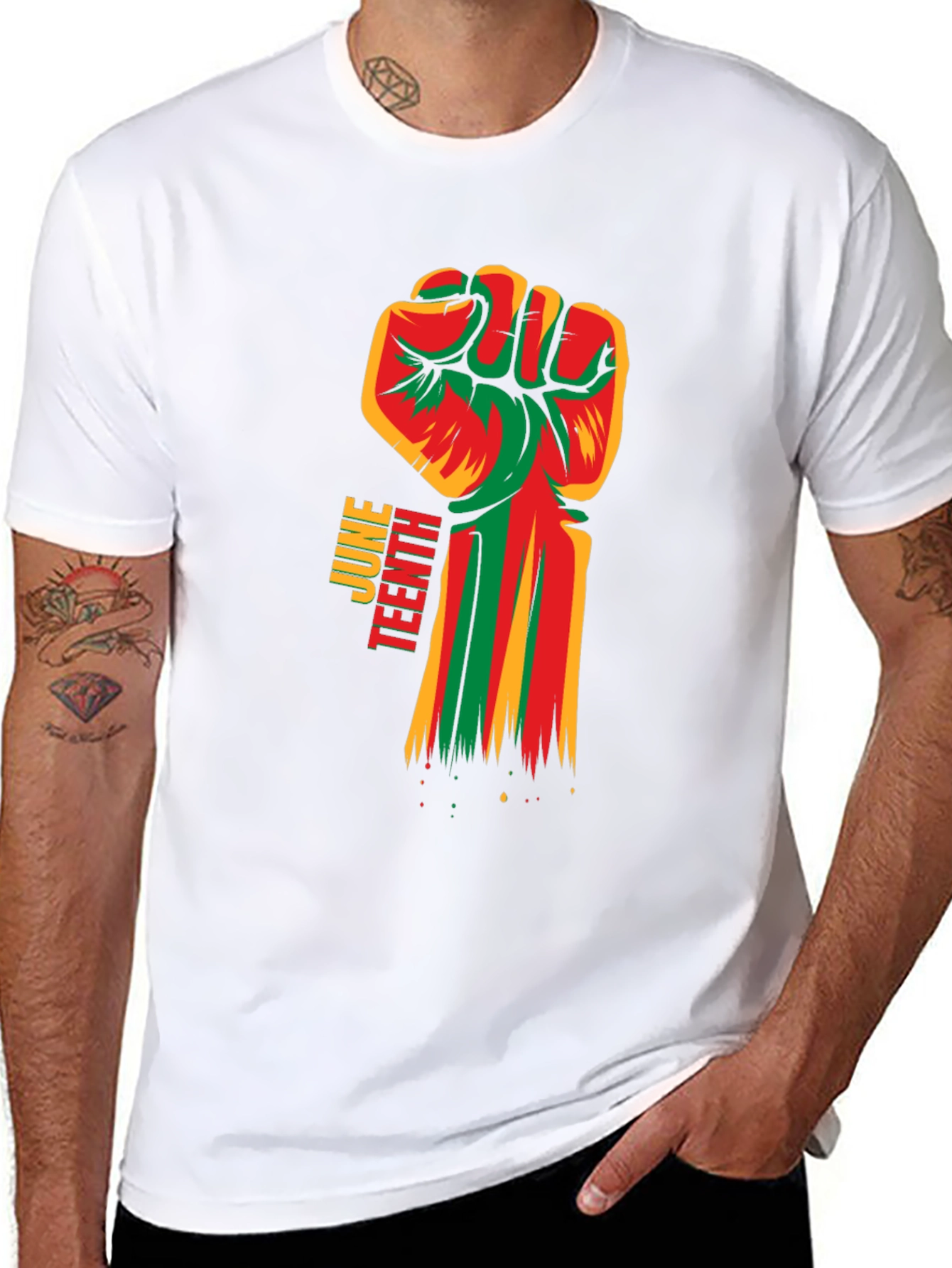 Juneteenth Fist T-Shirt - Black Pride Tee
