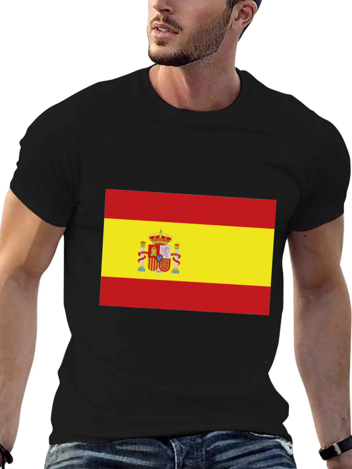 Spain Flag T-Shirt - National Pride Tee