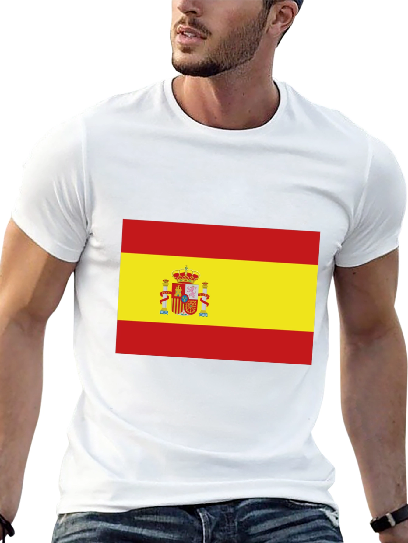 Spain Flag T-Shirt - National Pride Tee
