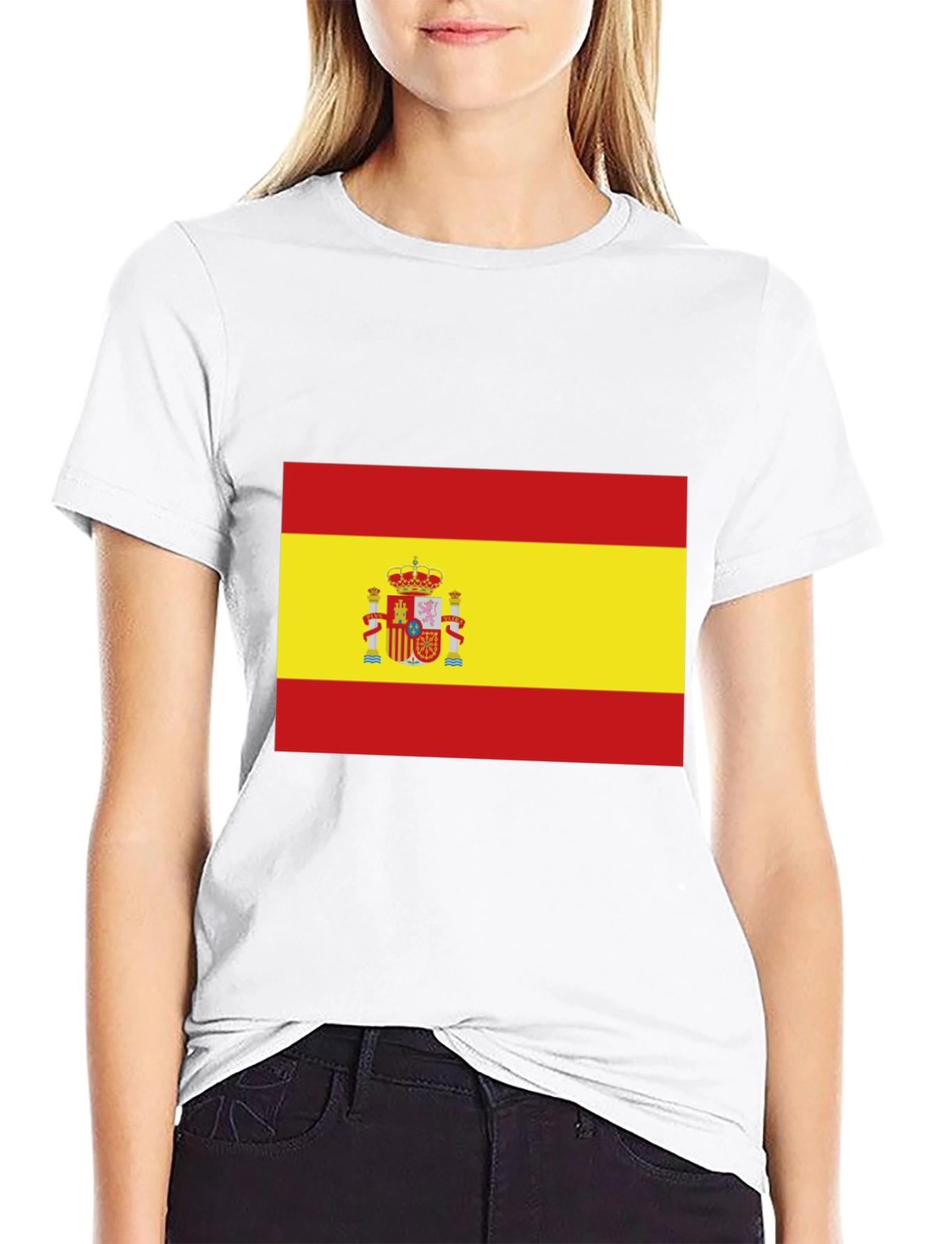 Spain Flag T-Shirt - National Pride Tee