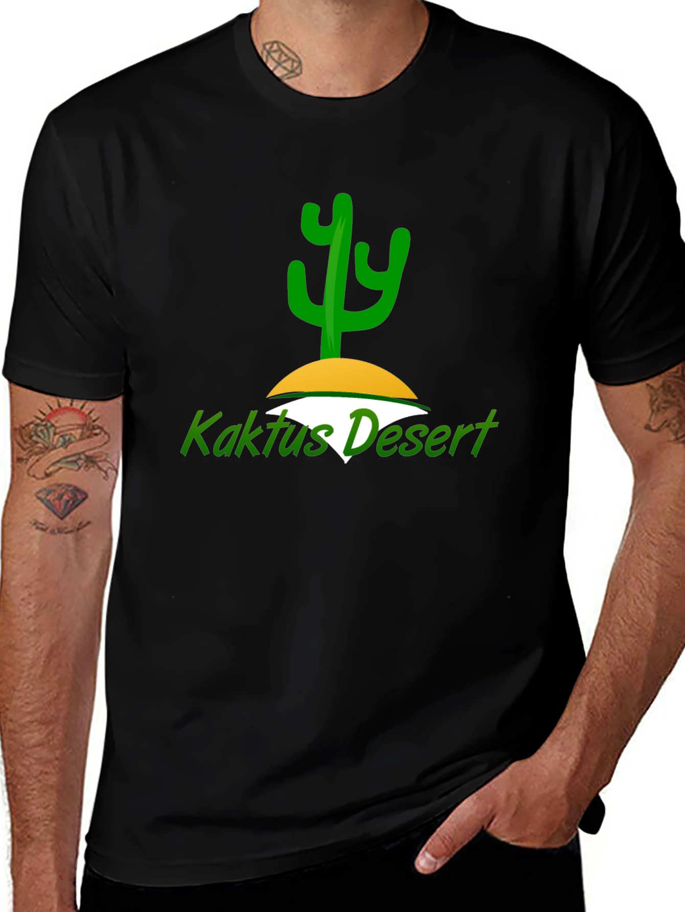 Cactus Desert Graphic Tee - Unique Style