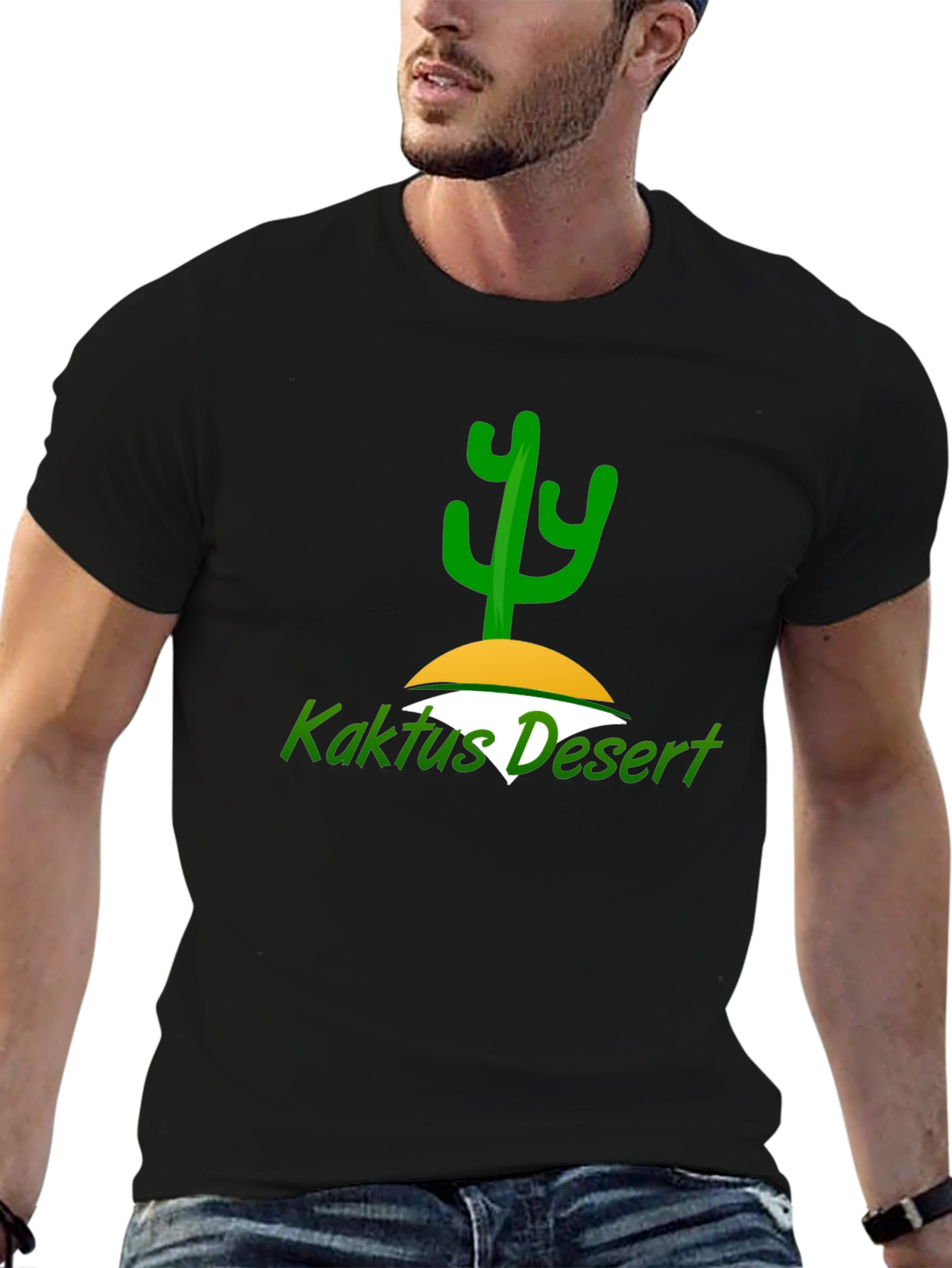 Cactus Desert Graphic Tee - Unique Style