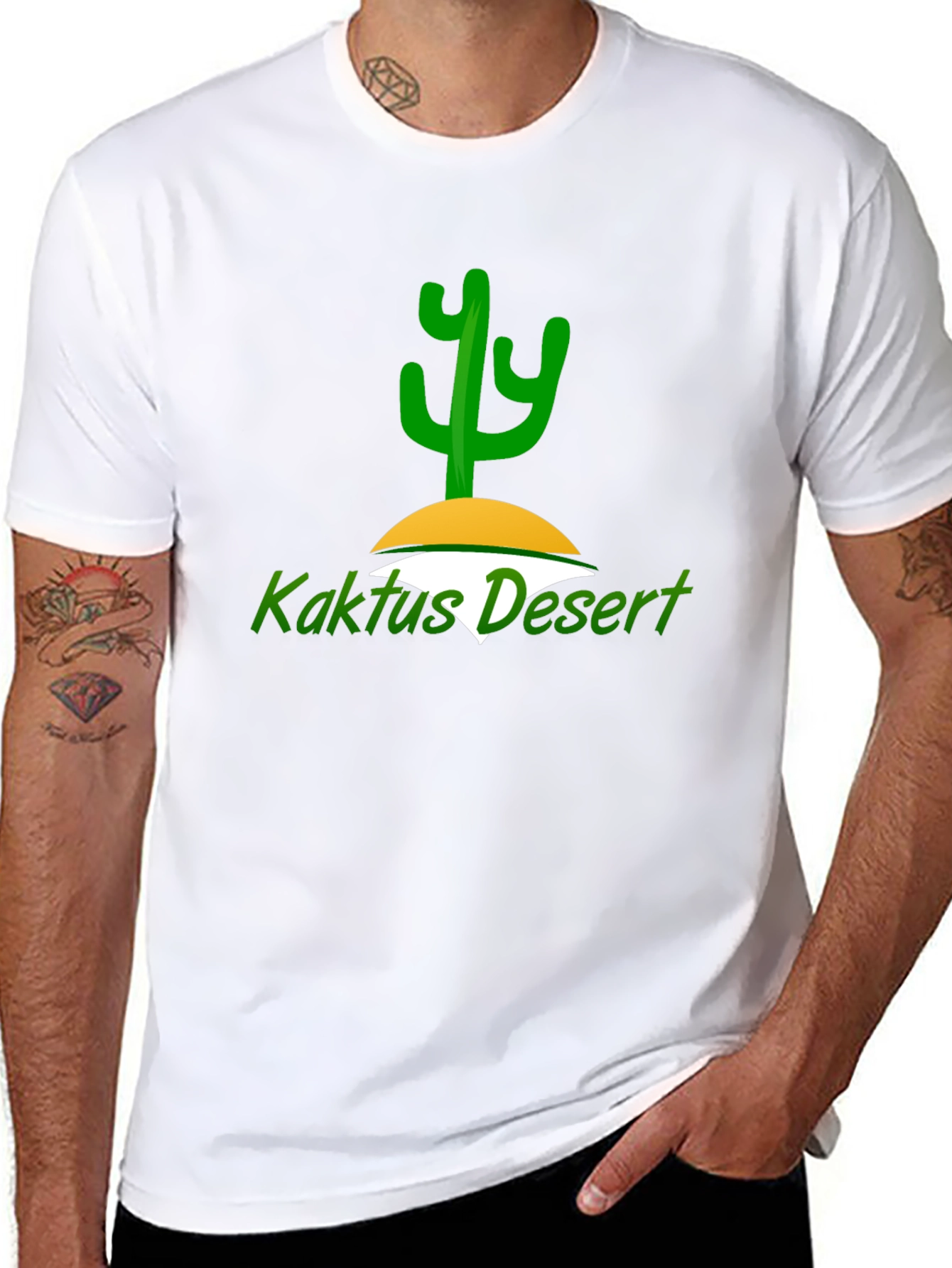 Cactus Desert Graphic Tee - Unique Style