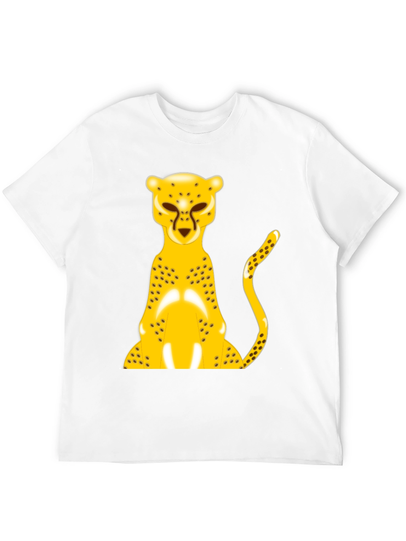 Cheetah Graphic Tee - Bold Animal Print Shirt