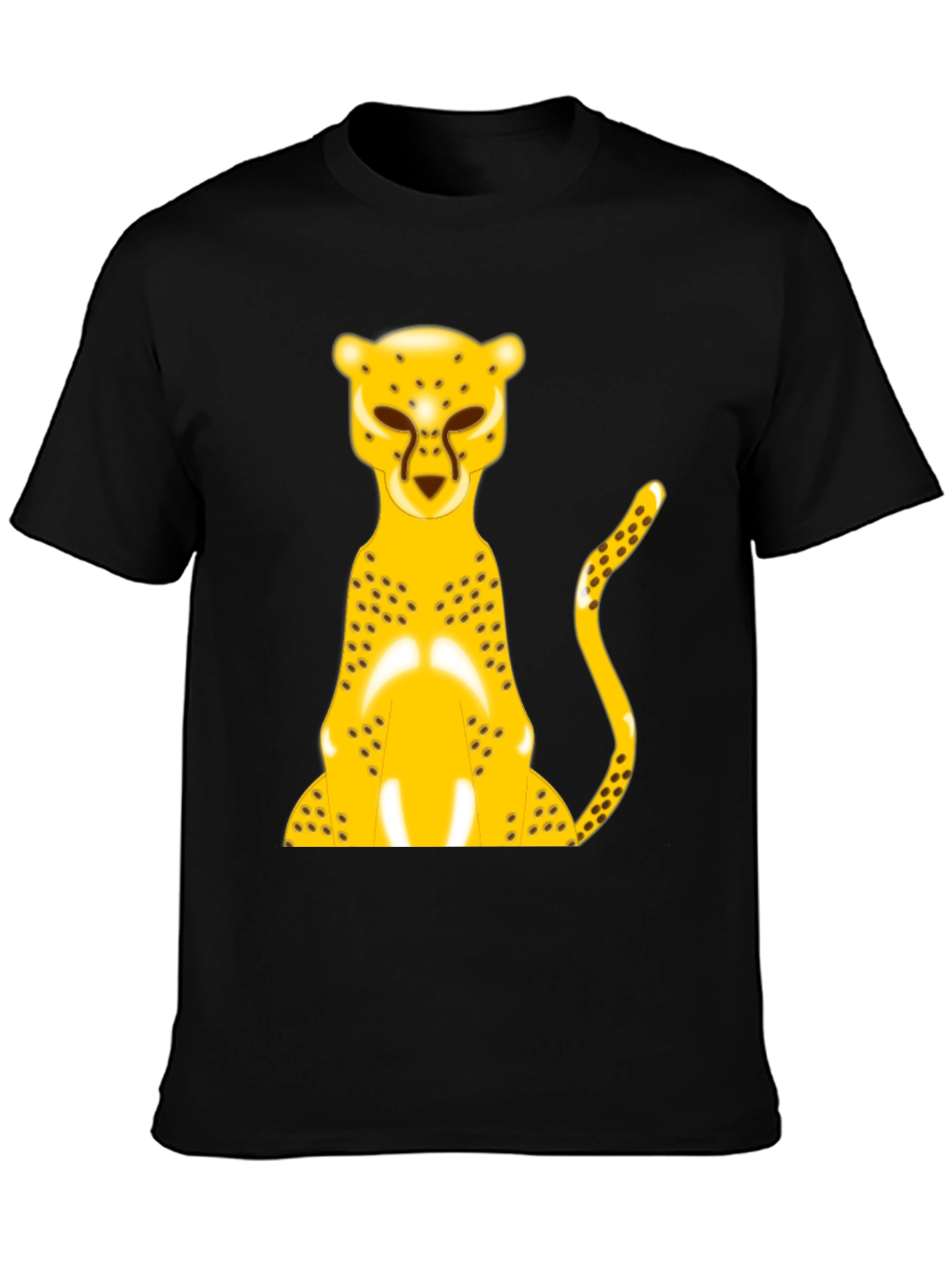 Cheetah Graphic Tee - Bold Animal Print Shirt