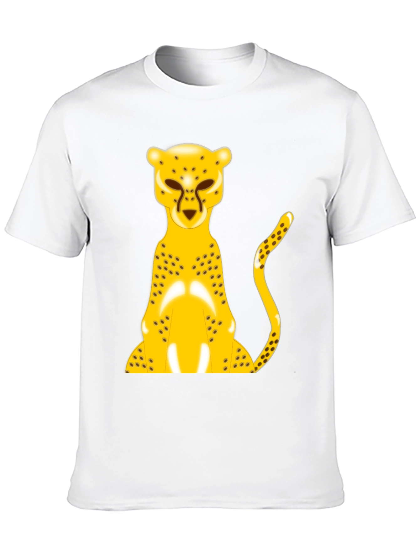 Cheetah Graphic Tee - Bold Animal Print Shirt