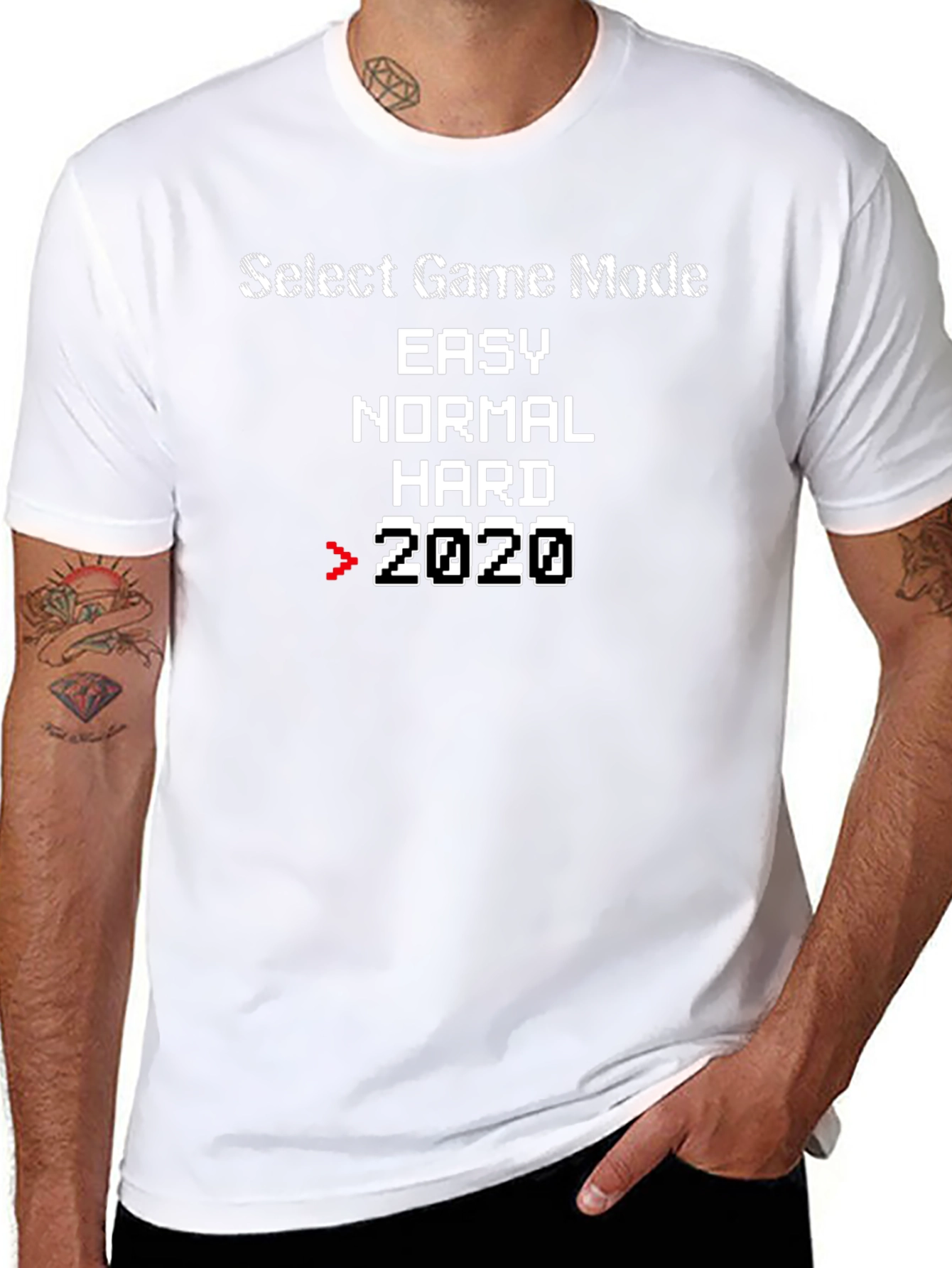 Select Game Mode Funny Graphic T-Shirt