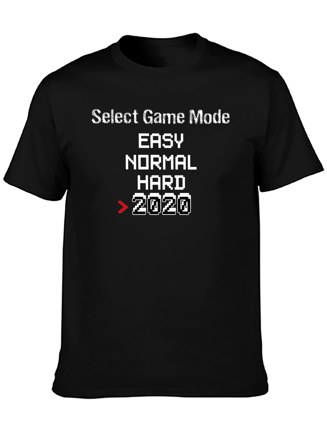 Select Game Mode Funny Graphic T-Shirt