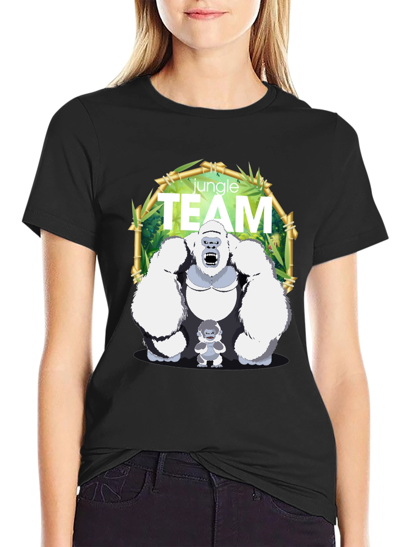 Jungle Team Gorilla Graphic T-Shirt