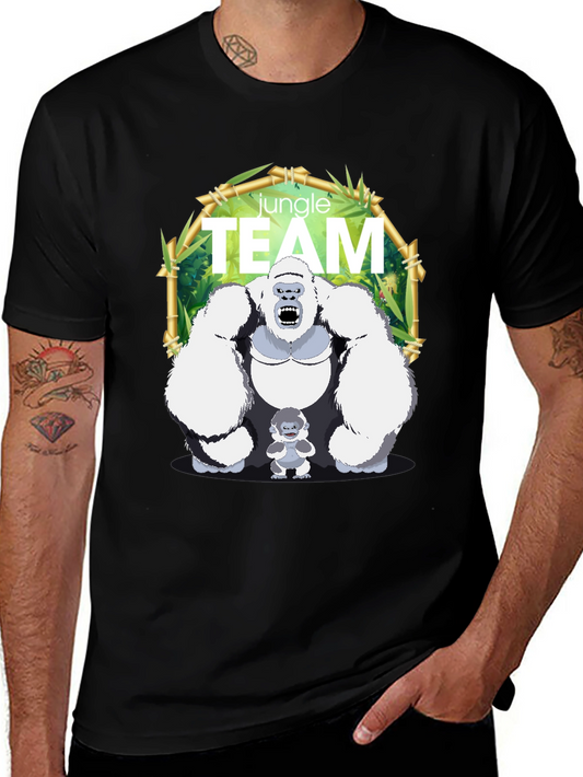 Jungle Team Gorilla Graphic T-Shirt
